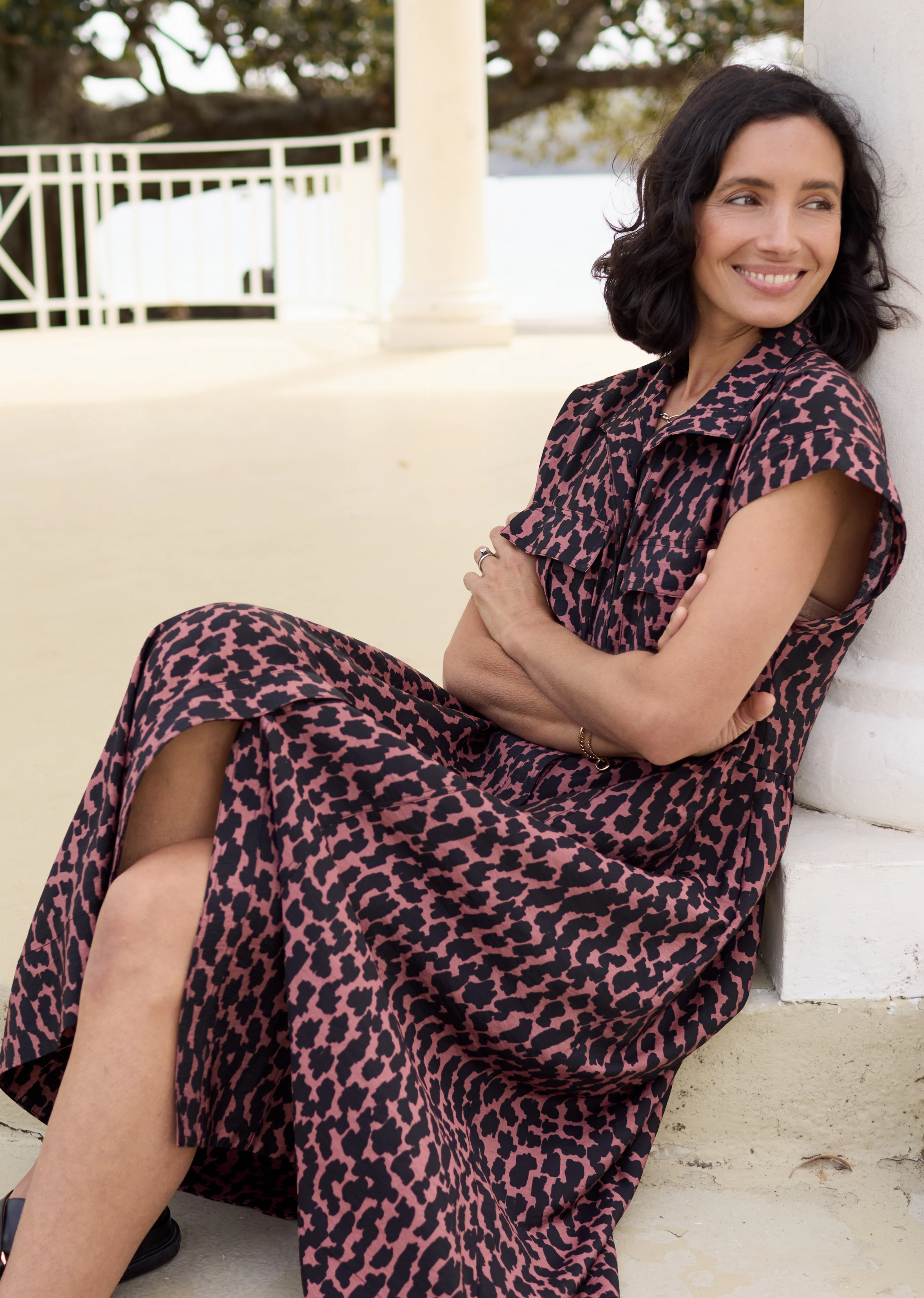 AMELIE DRESS - SORAYA PRINT - PETITE - Image 4