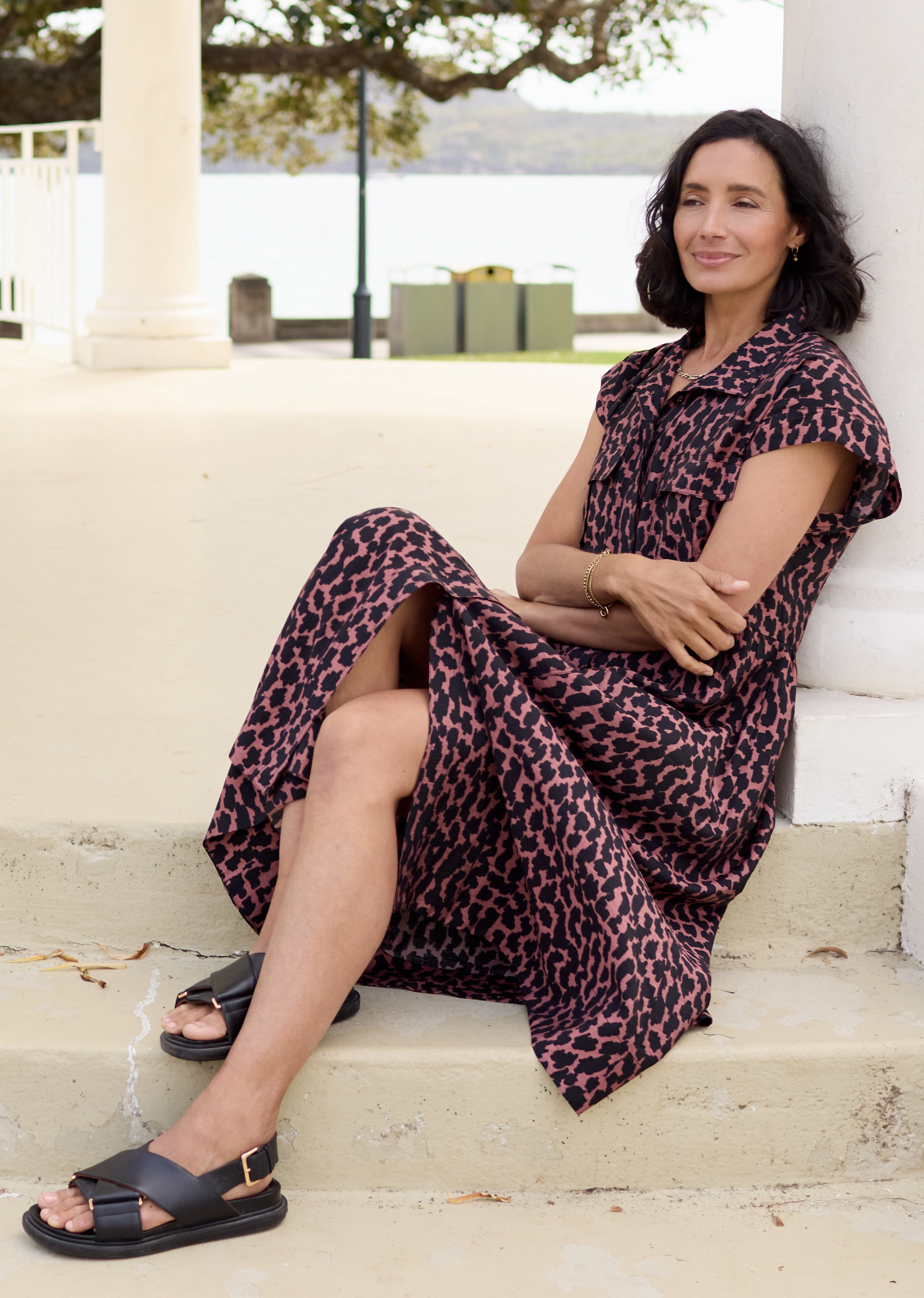 AMELIE DRESS - SORAYA PRINT - PETITE - Image 9