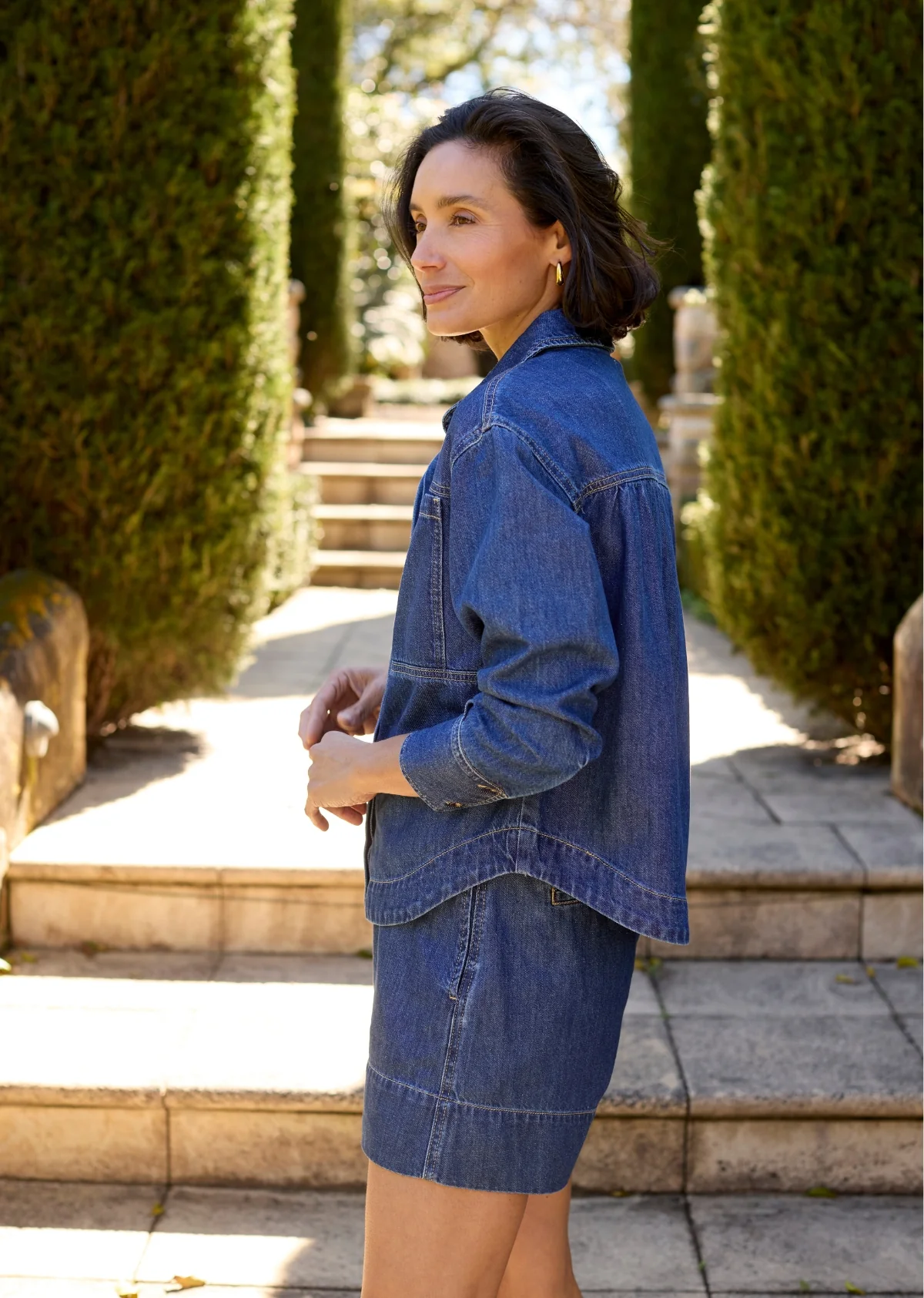 CASSIDY DENIM SHIRT - Image 4