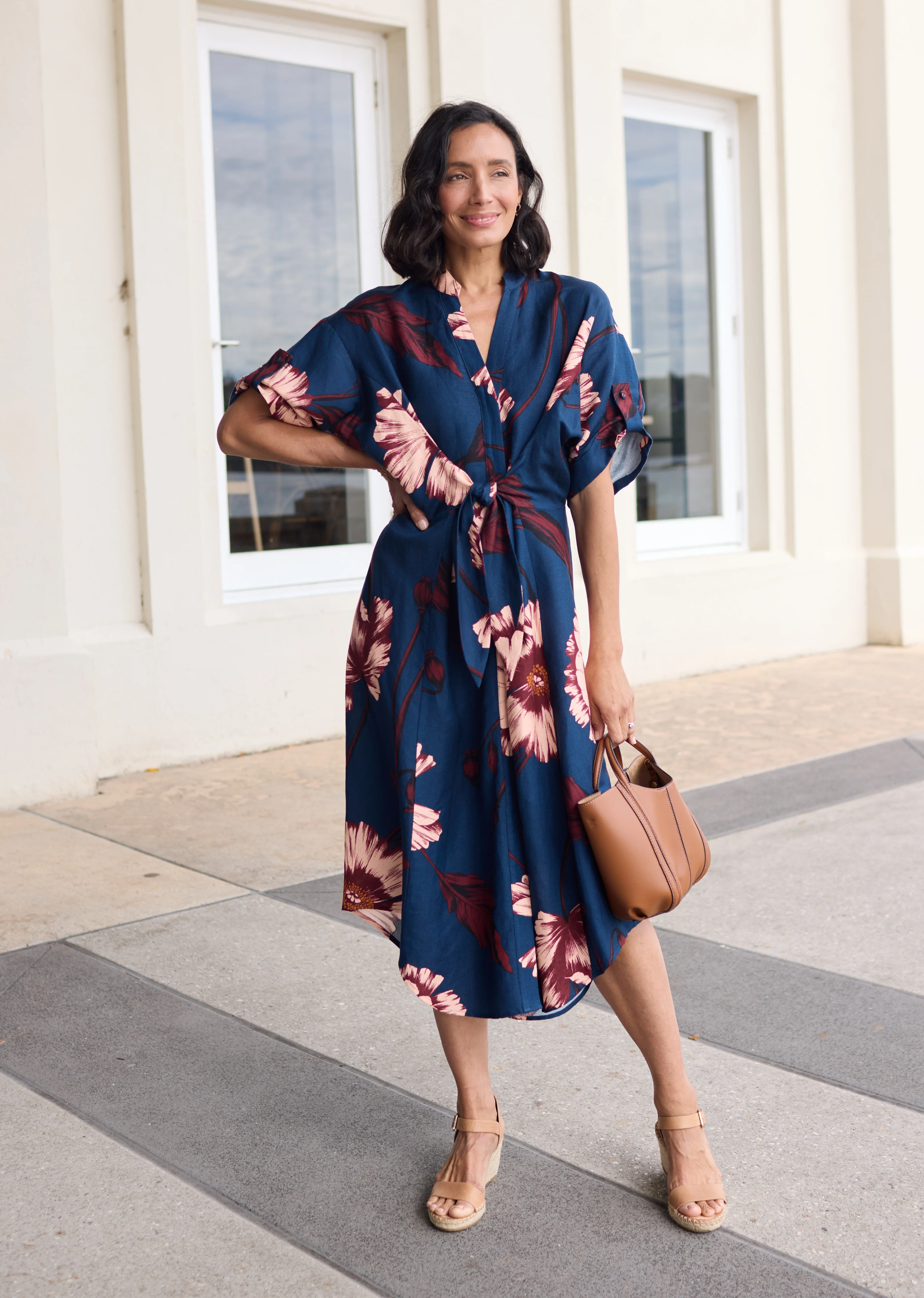 CHLOE MIDI DRESS - ARABELLA PRINT - PETITE - Image 10