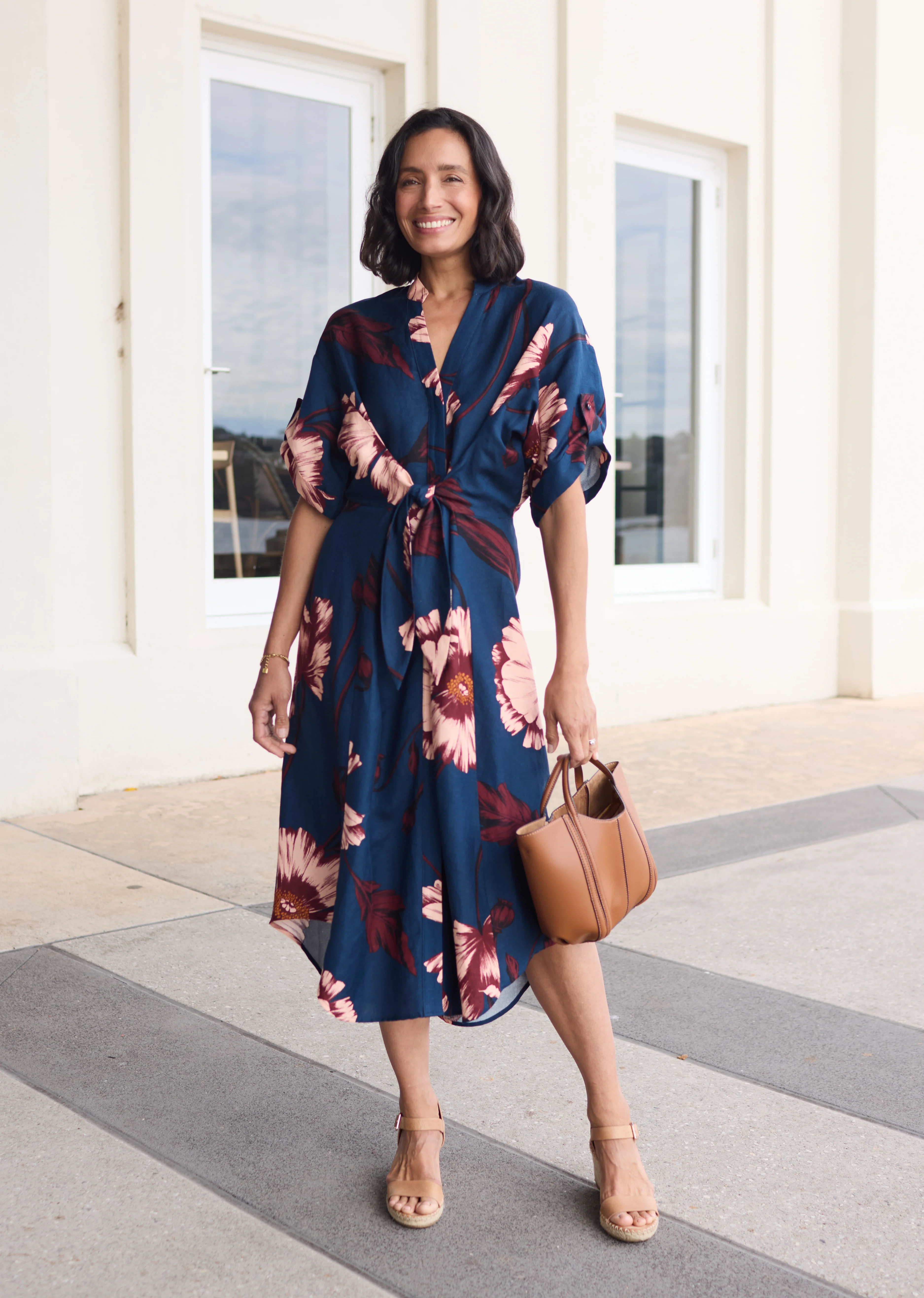 CHLOE MIDI DRESS - ARABELLA PRINT - PETITE - Image 11