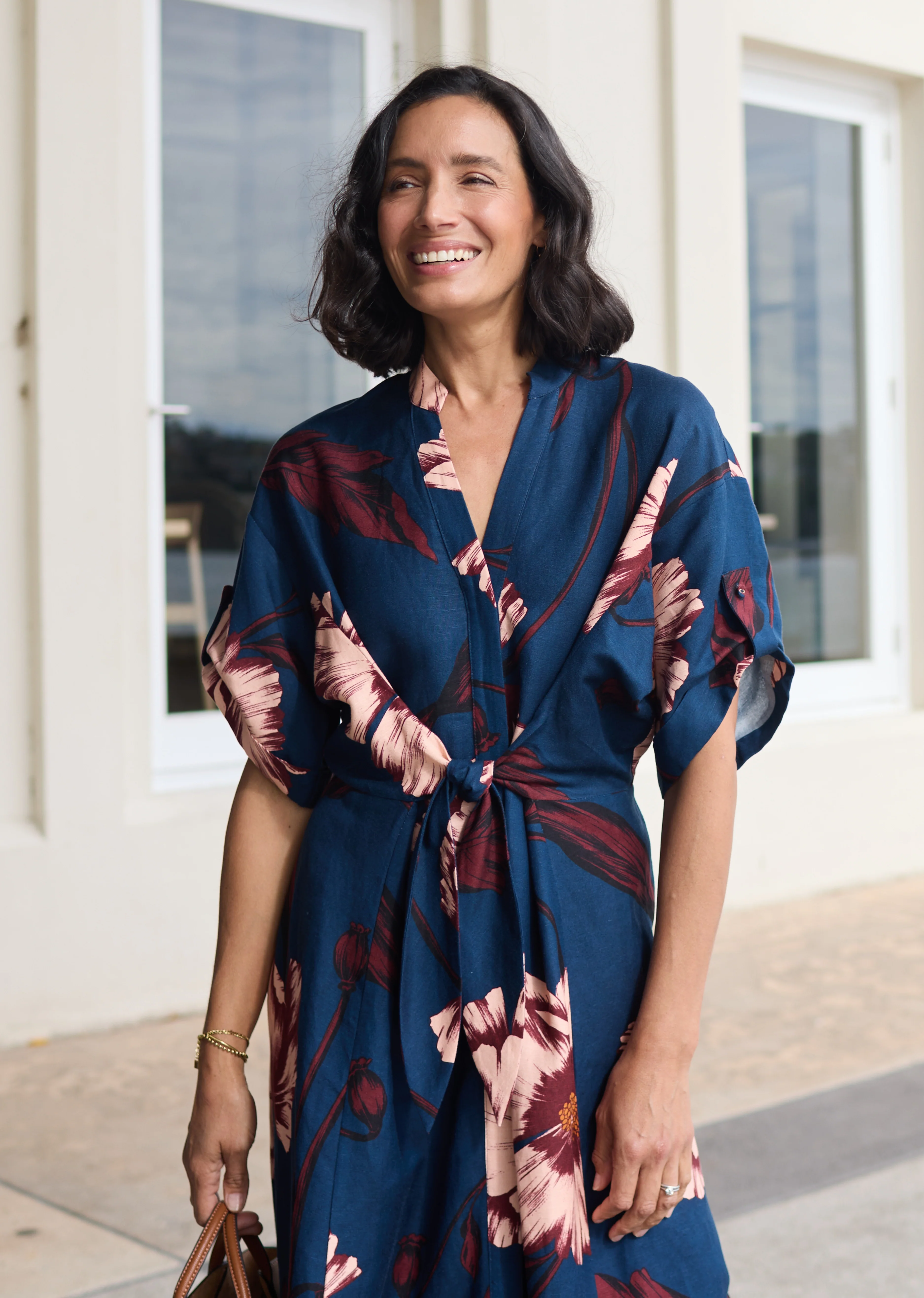 CHLOE MIDI DRESS - ARABELLA PRINT - PETITE - Image 3