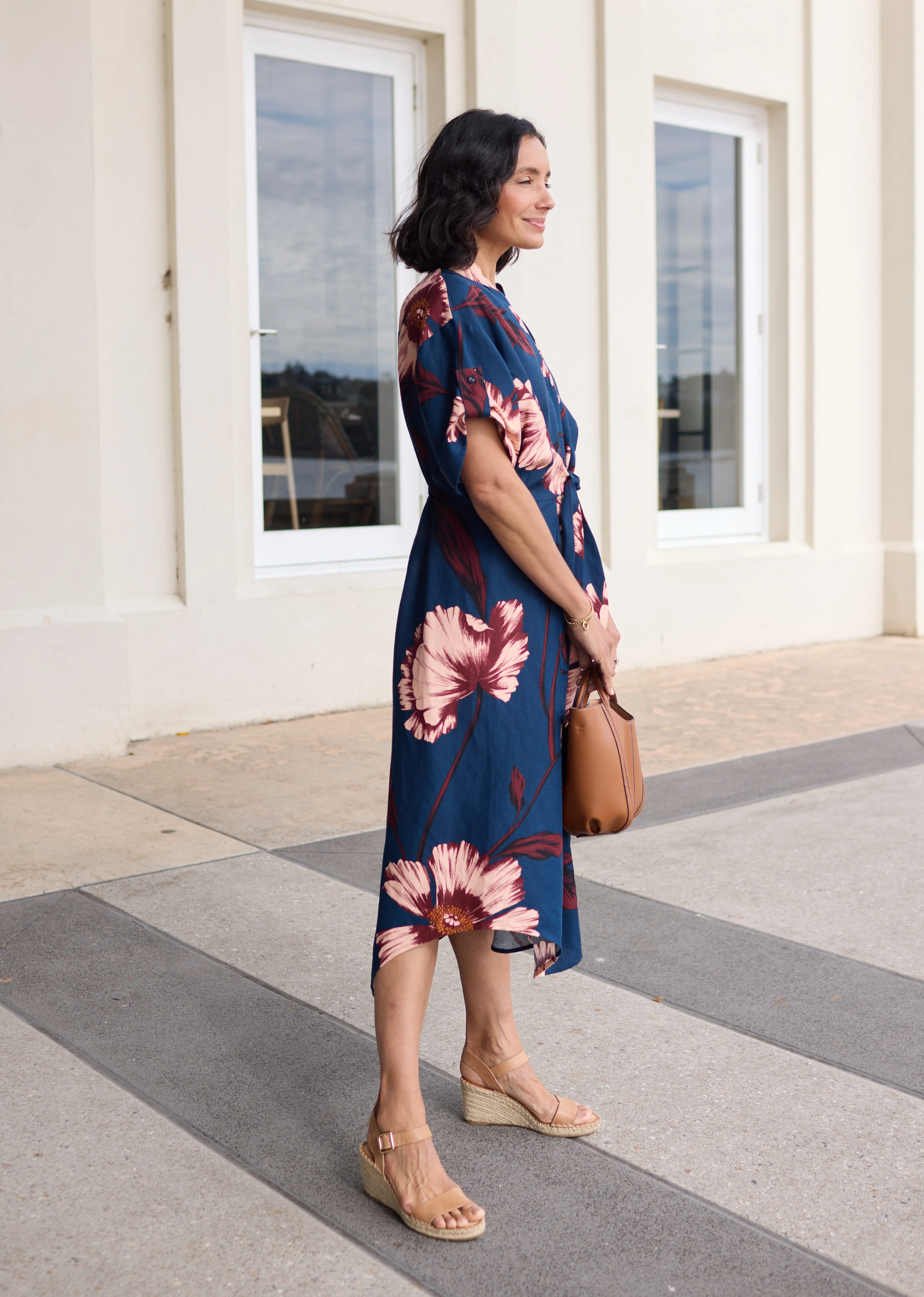 CHLOE MIDI DRESS - ARABELLA PRINT - PETITE - Image 8