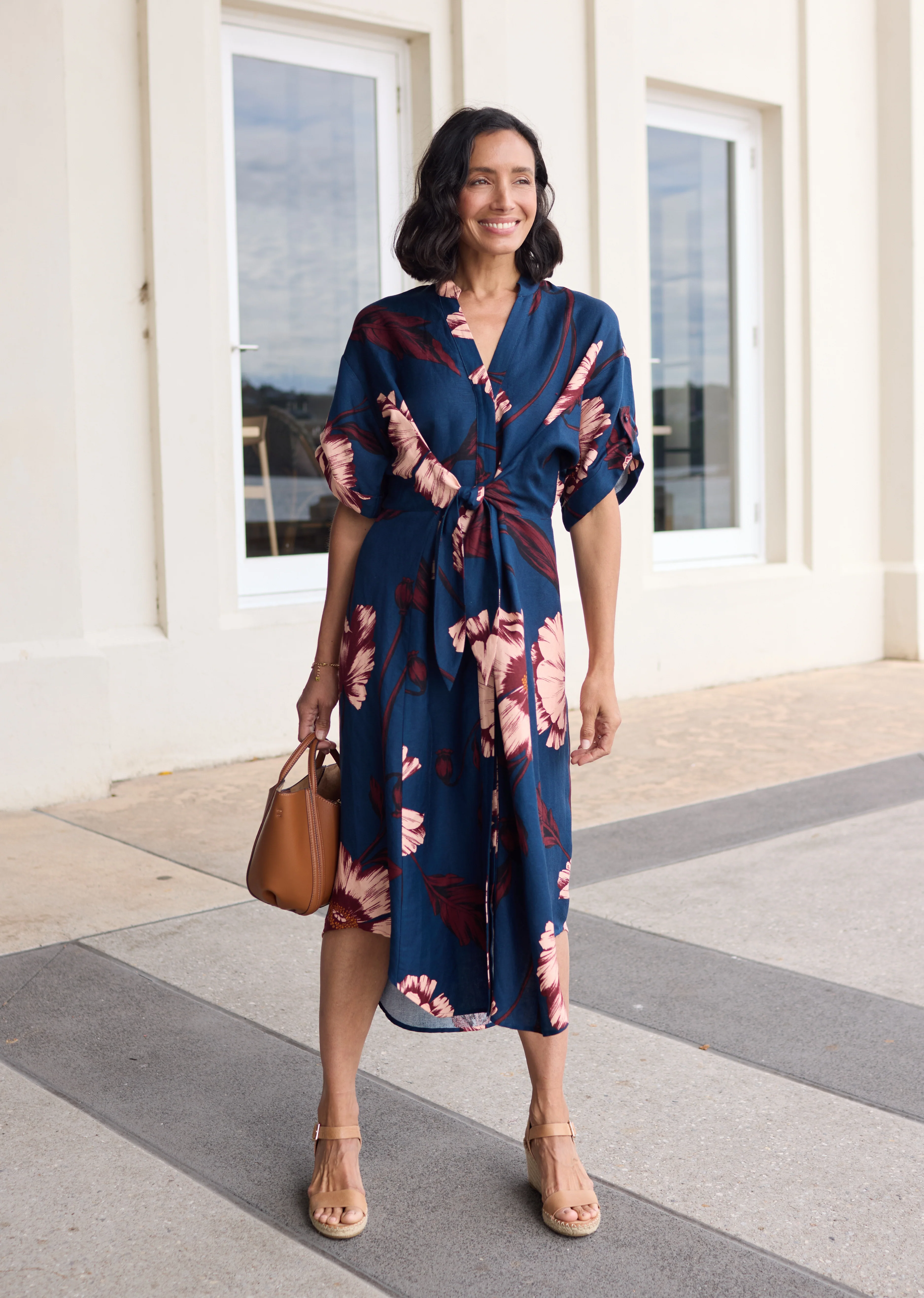 CHLOE MIDI DRESS - ARABELLA PRINT - PETITE - Image 9