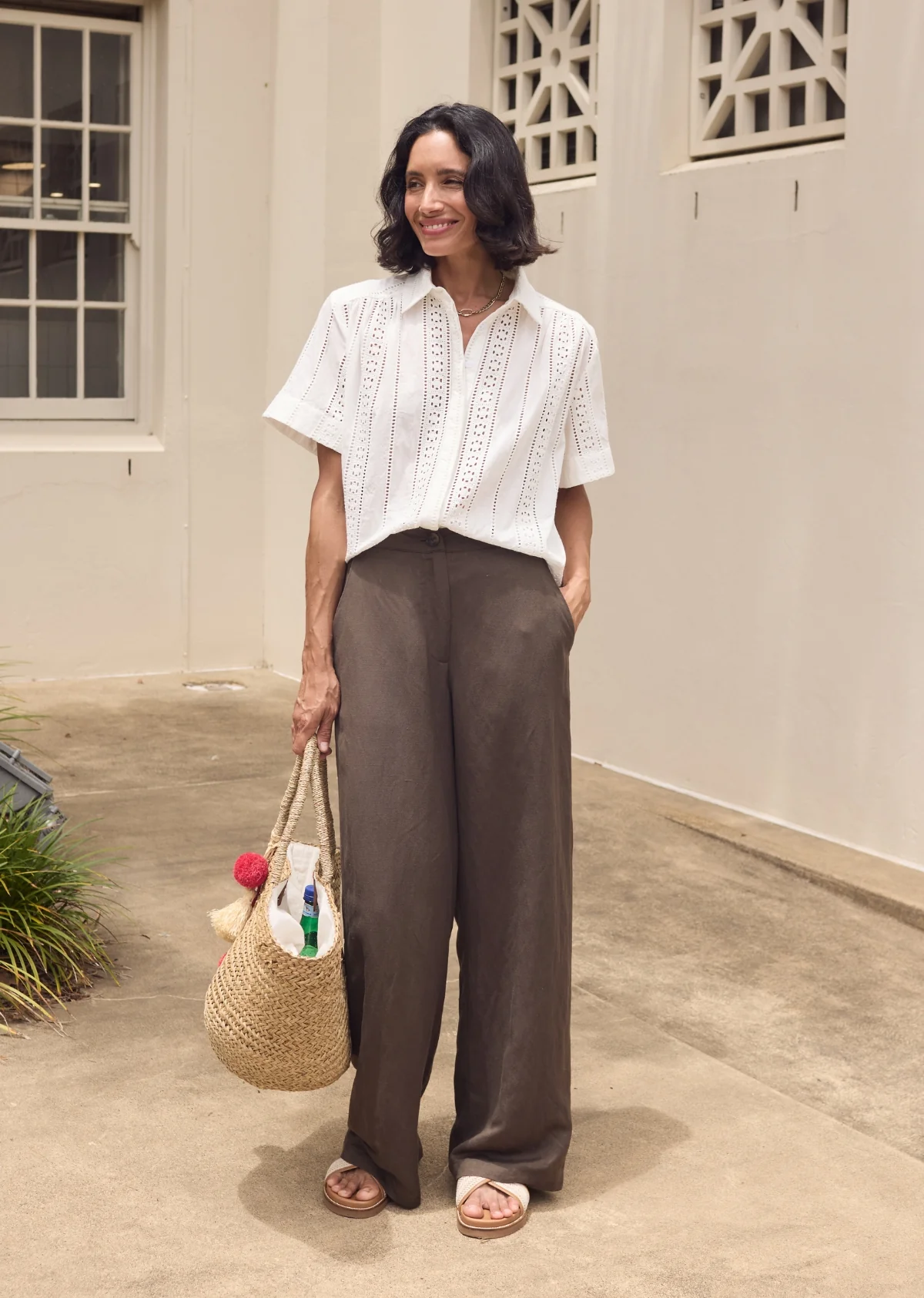 ESTELLA PANT - KHAKI - Image 7