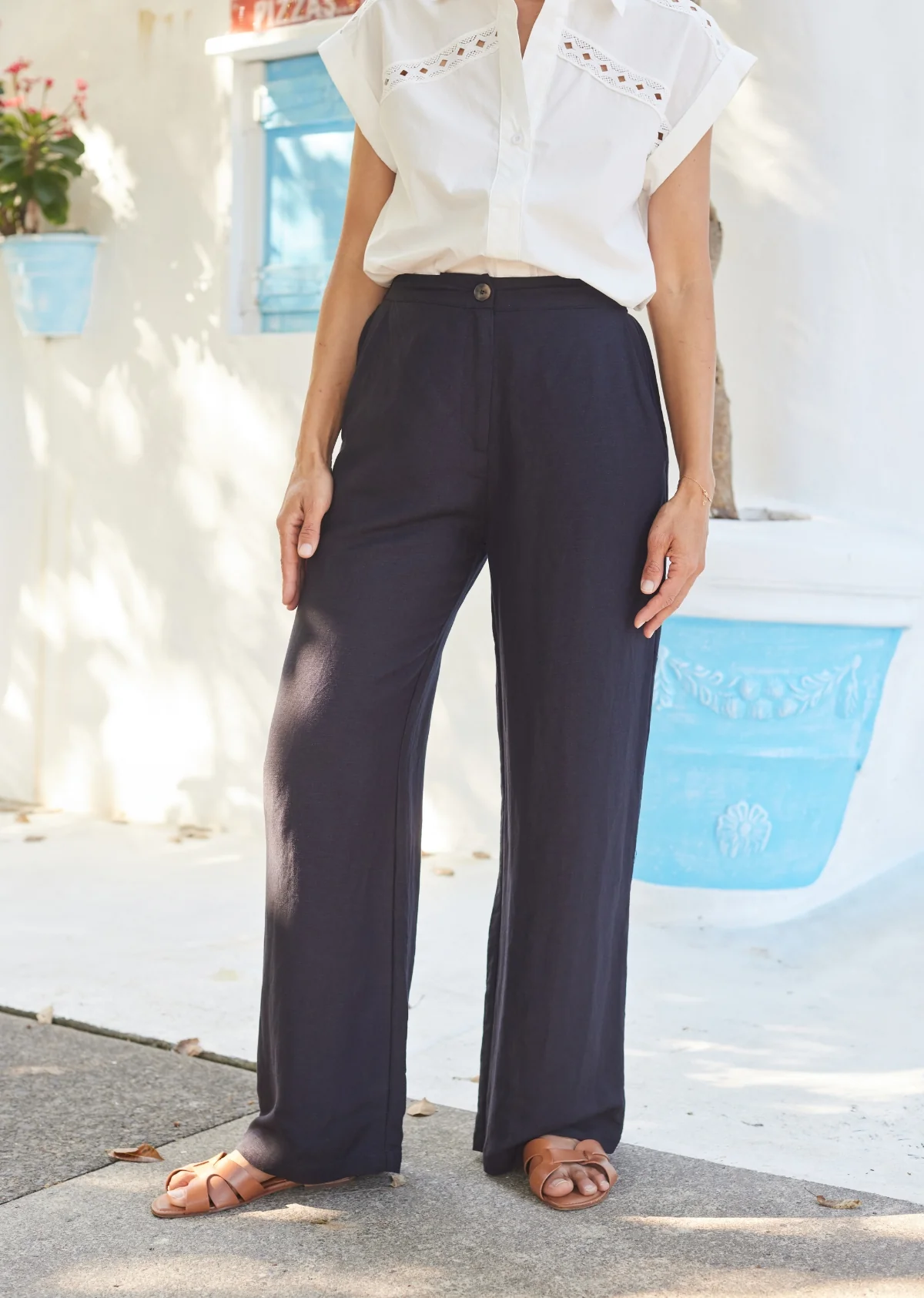 ESTELLA PANT - FRENCH NAVY - Image 7