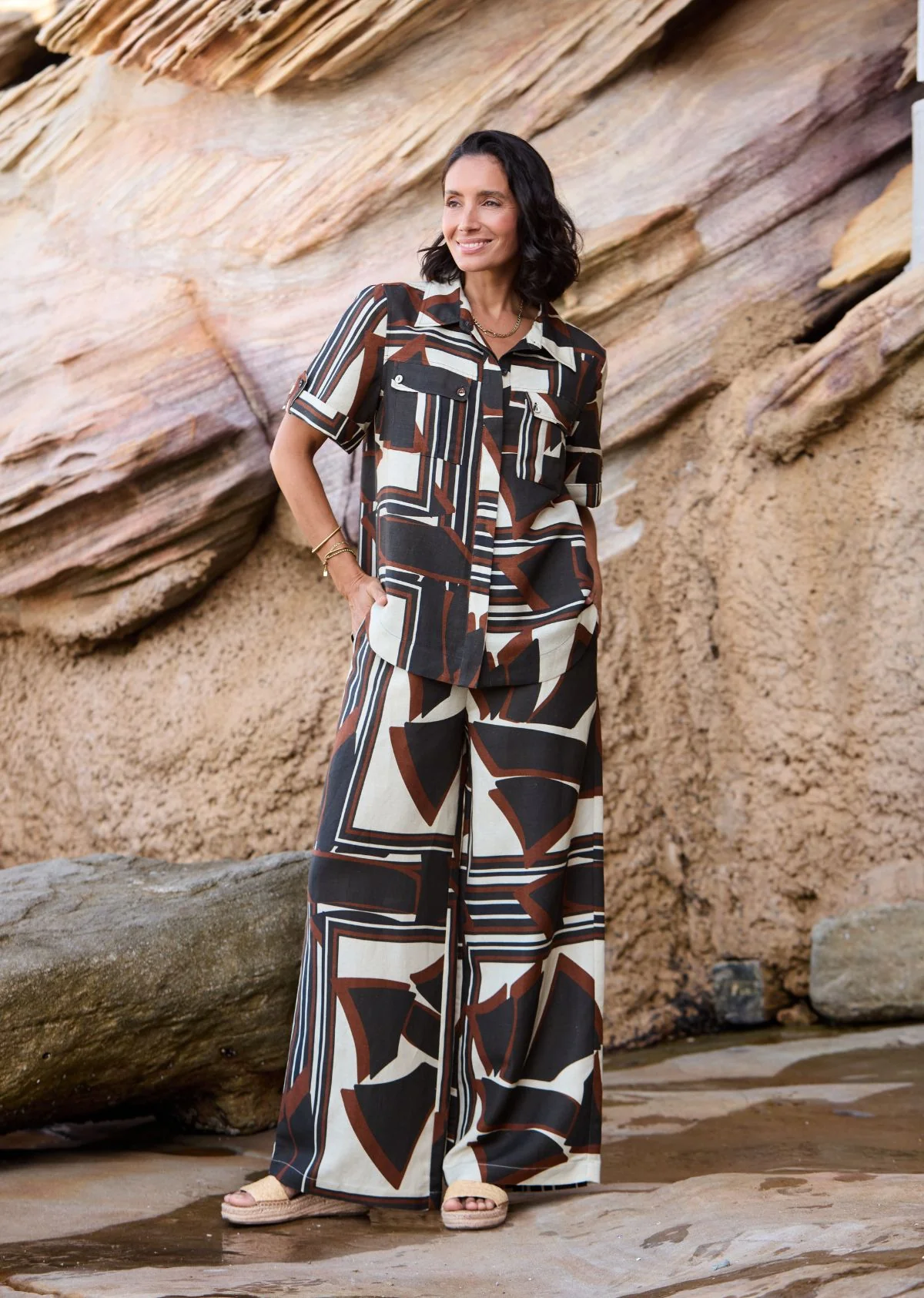 FENTON PANT - INES PRINT - Image 5