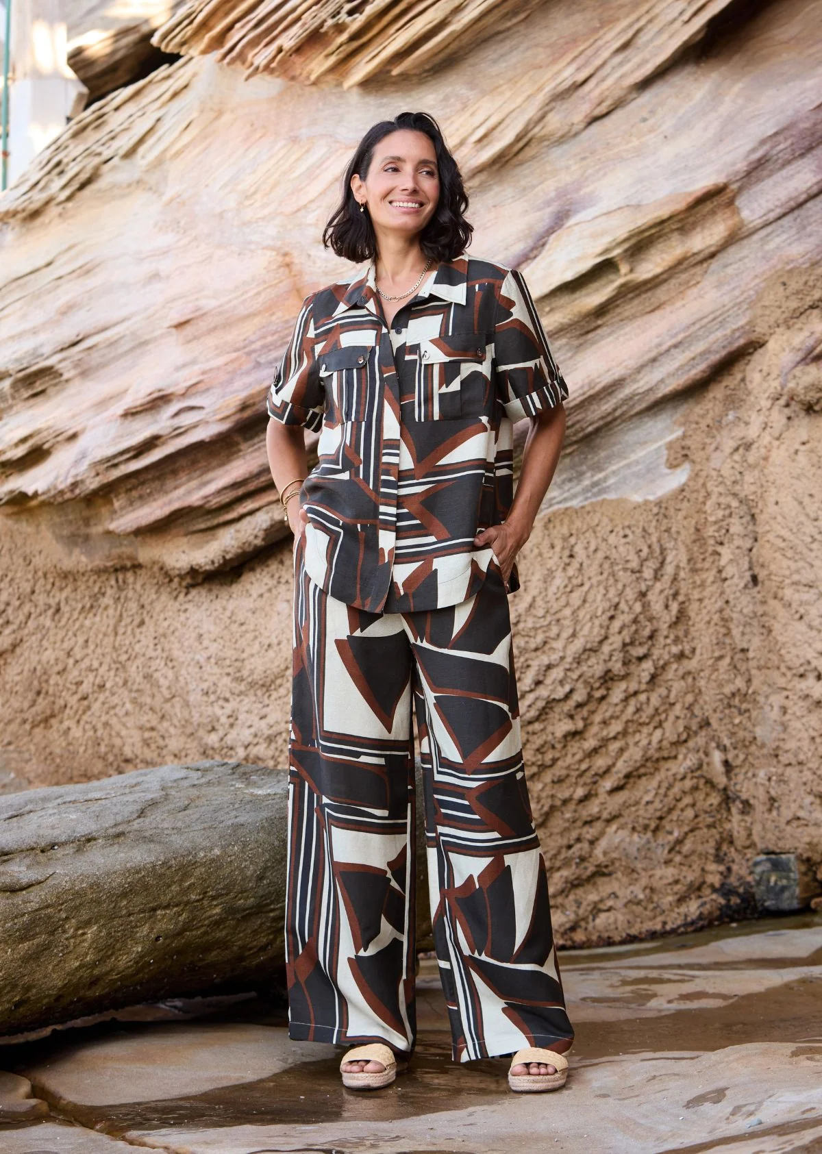 FENTON PANT - INES PRINT - Image 6