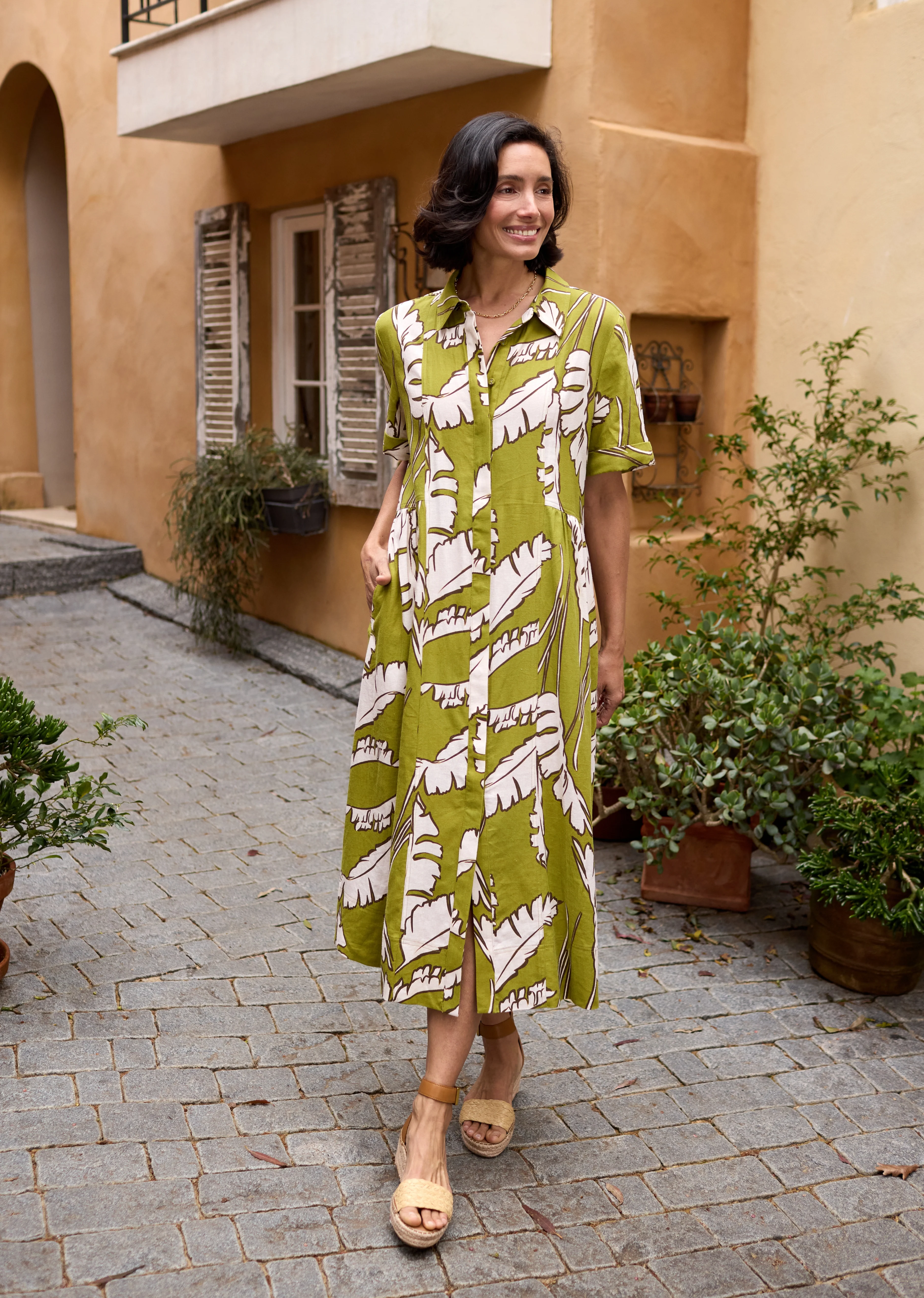 GISELLE SHIRTDRESS - ANOUK PRINT - Image 4