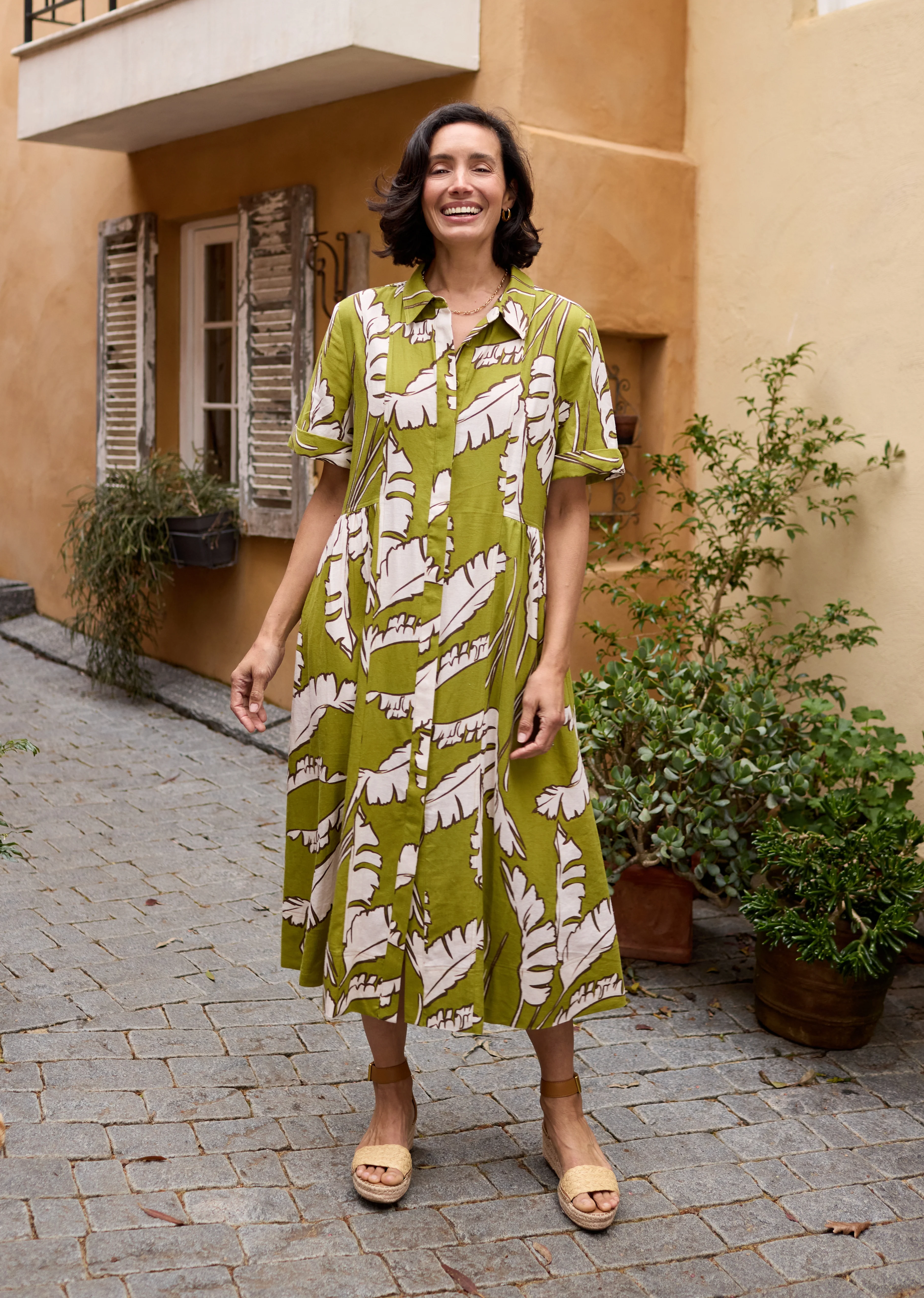 GISELLE SHIRTDRESS - ANOUK PRINT - Image 3