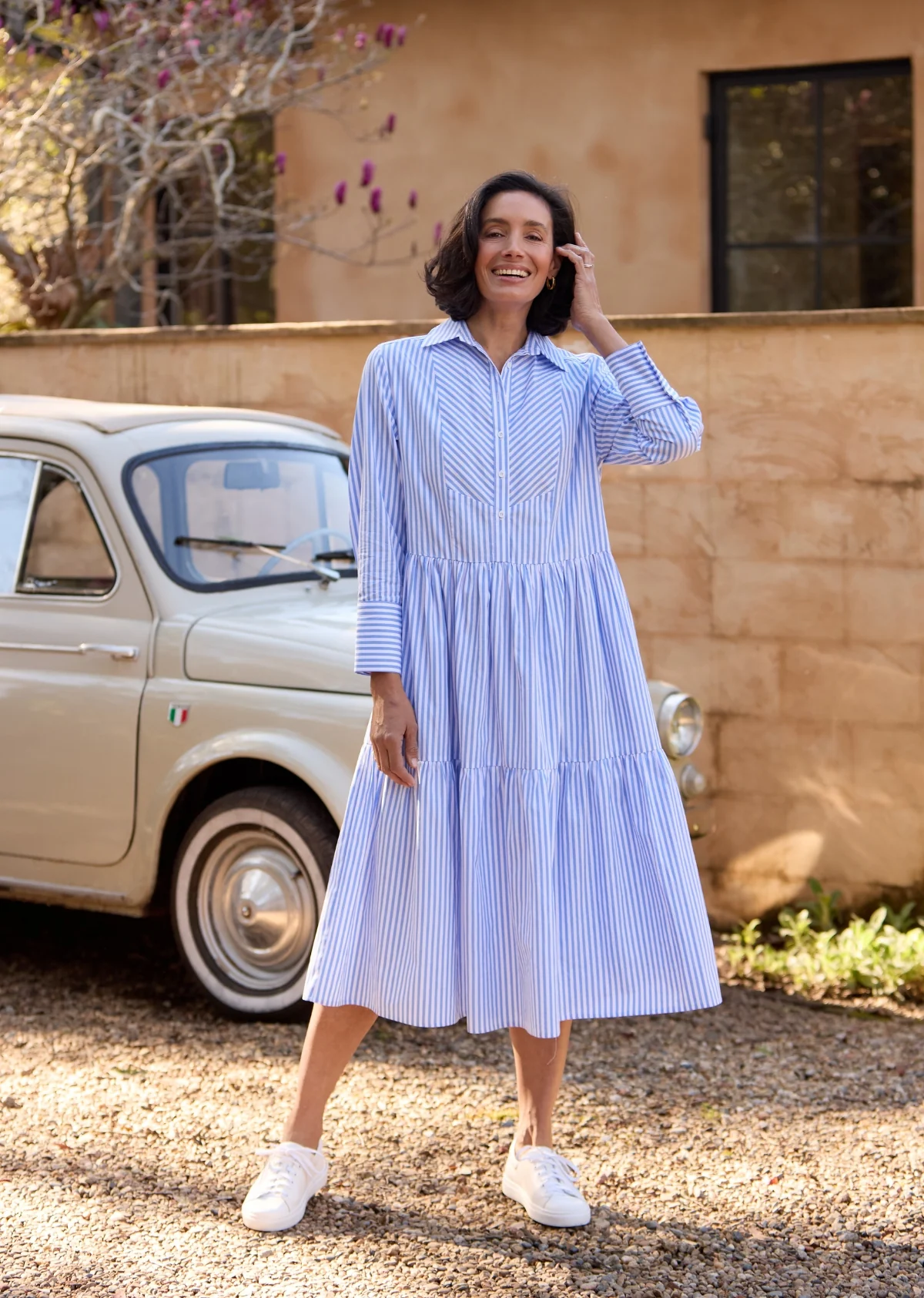 JASMINE SHIRTDRESS - SKY BLUE - Image 7
