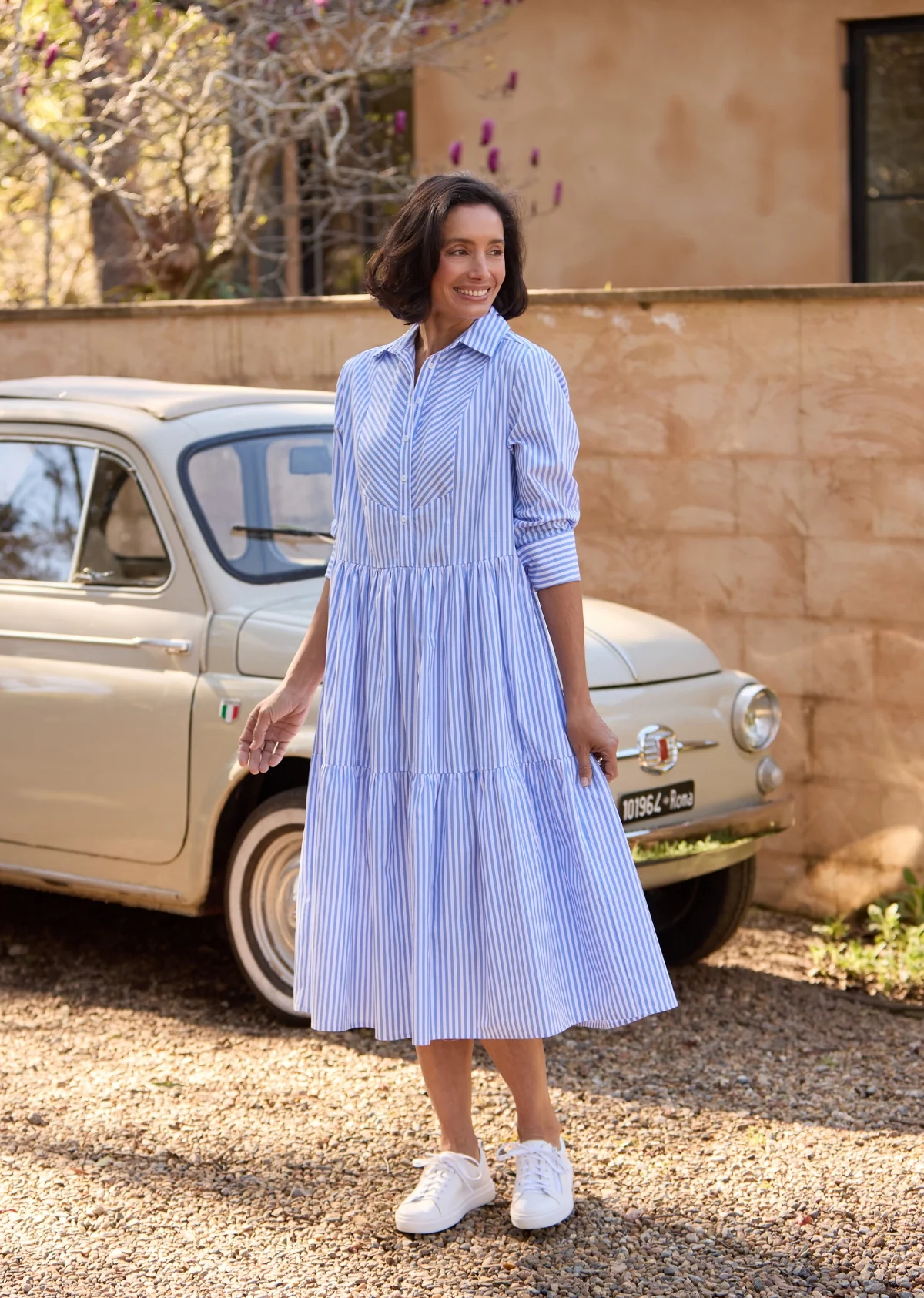 JASMINE SHIRTDRESS - SKY BLUE - Image 9