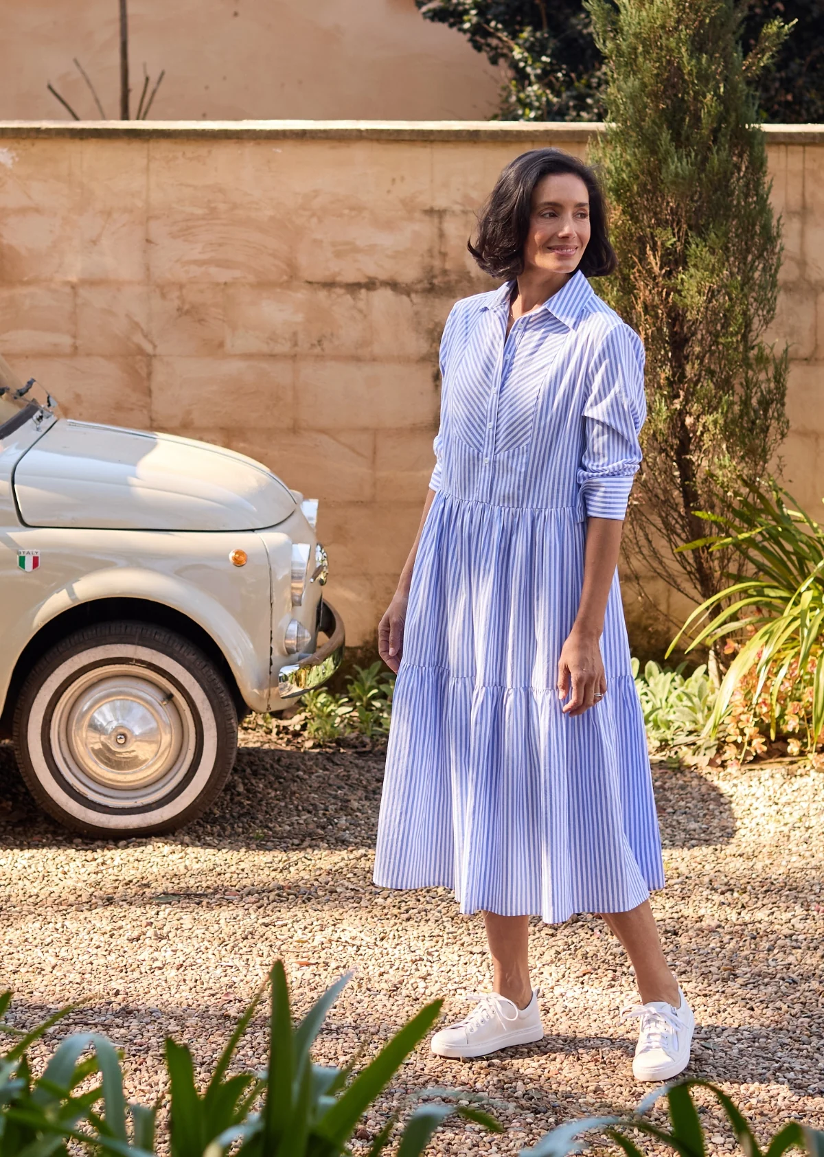 JASMINE SHIRTDRESS - SKY BLUE - Image 8