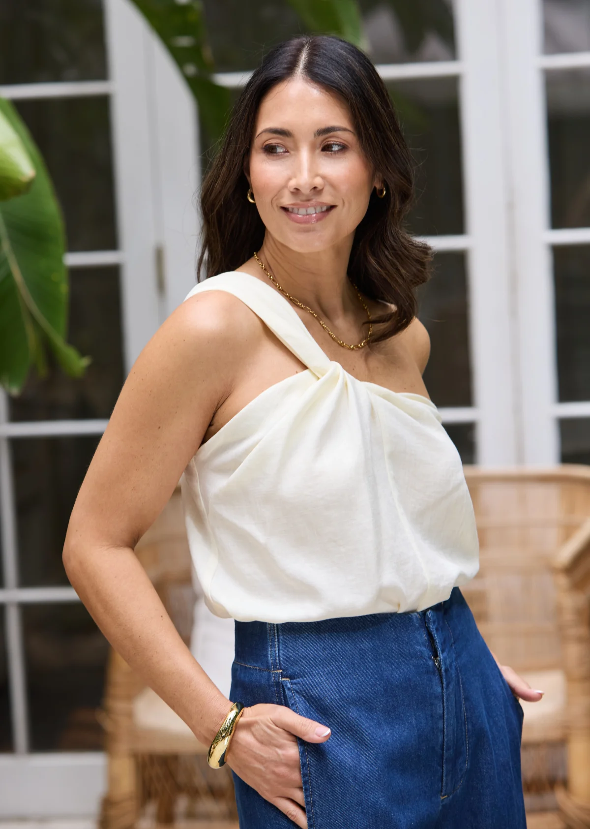 HOLLAND WIDE LEG DENIM PANT - Image 7