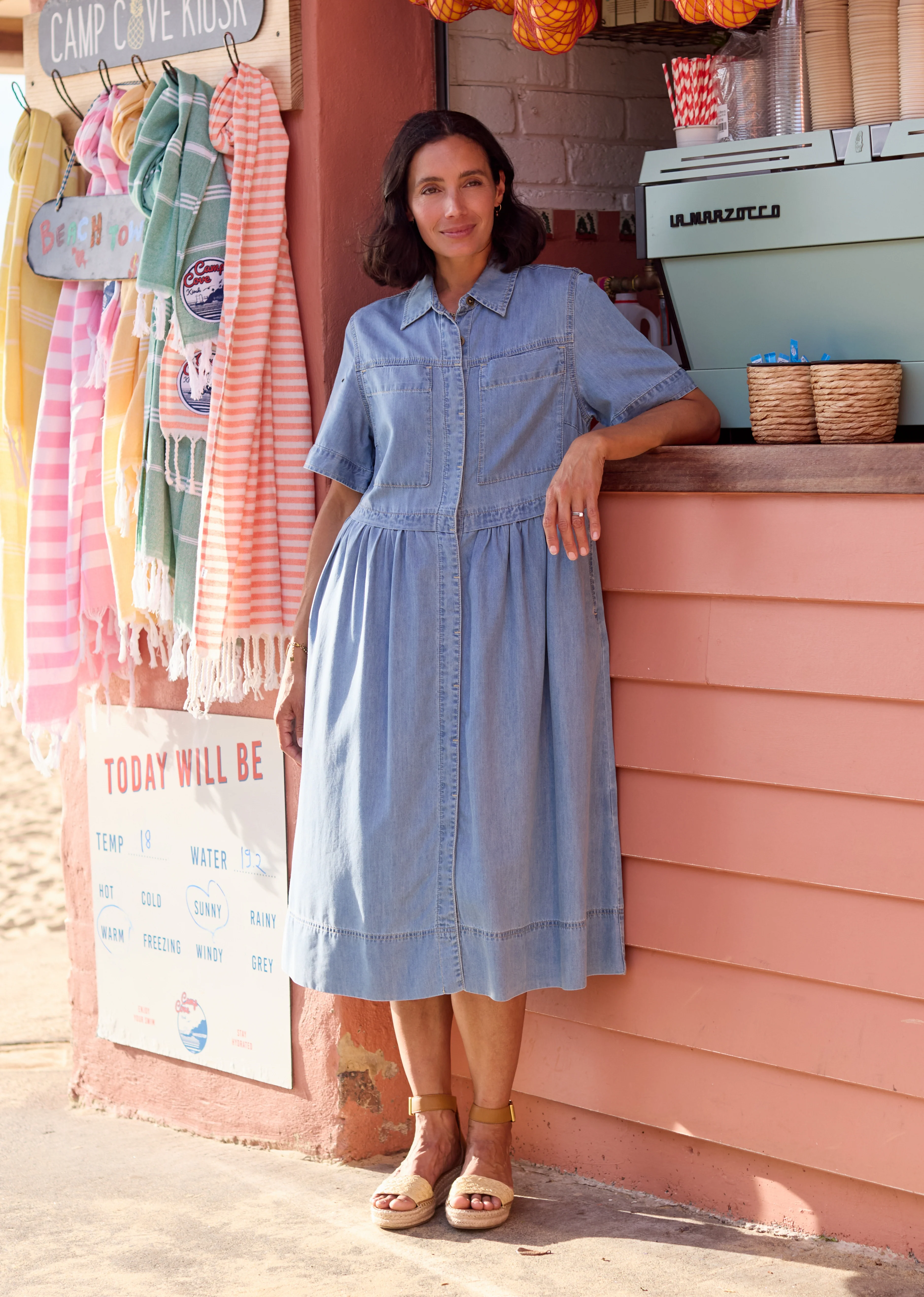 JAGGER CHAMBRAY DRESS - Image 8