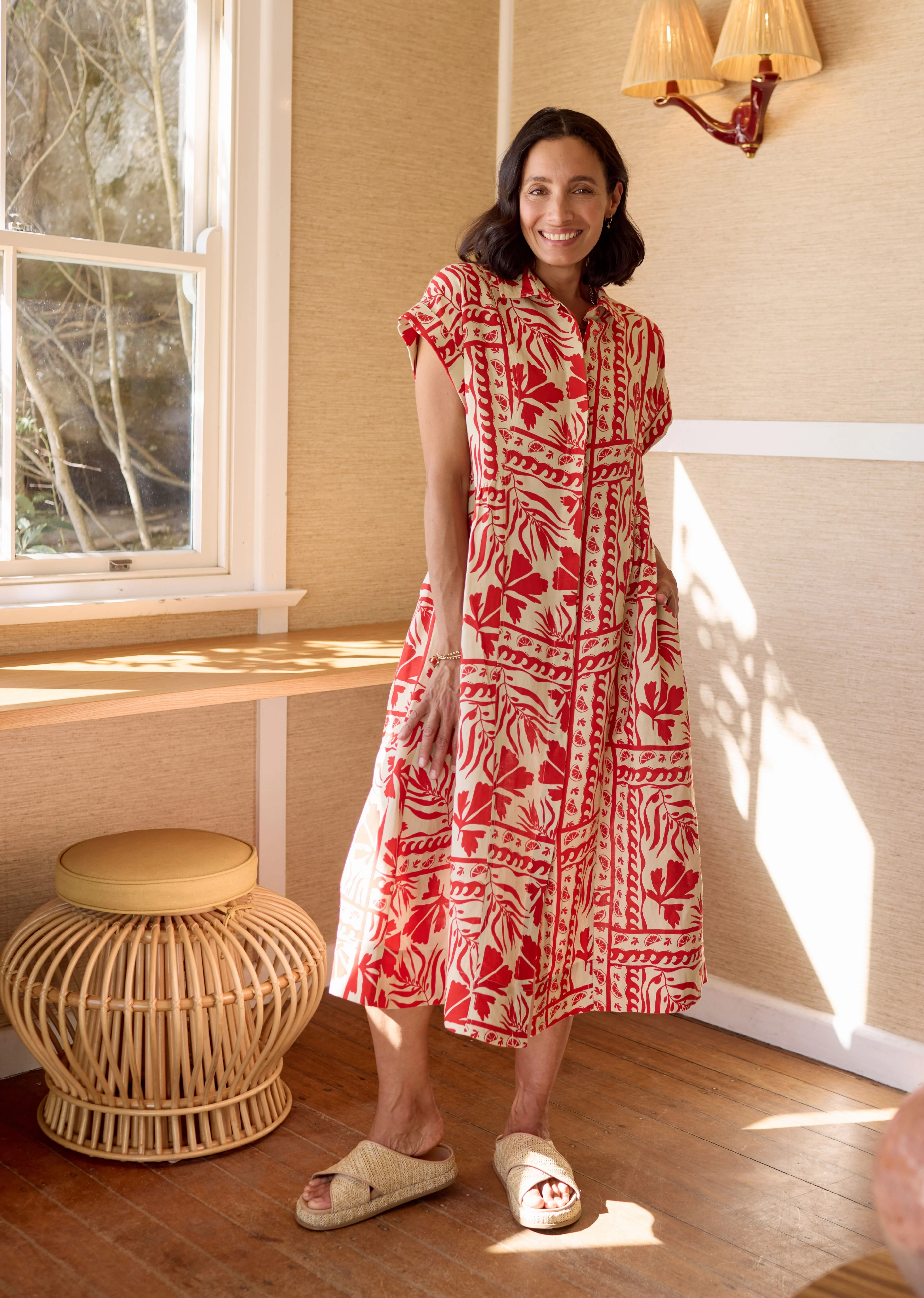 MARGOT SHIRTDRESS - SOLEIL PRINT - Image 8