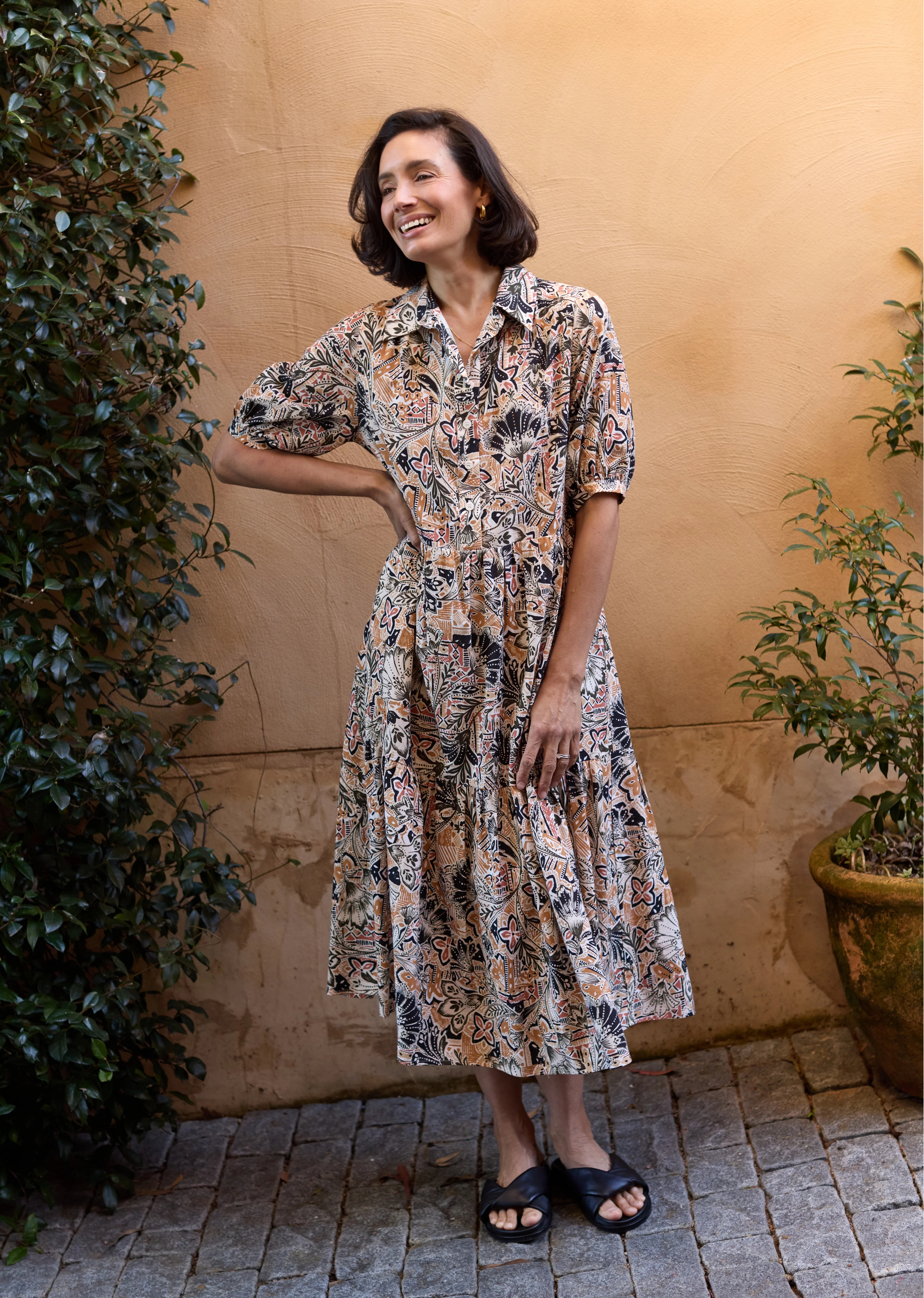 MARNIE PRINT DRESS - ZAHARA PRINT - Image 10