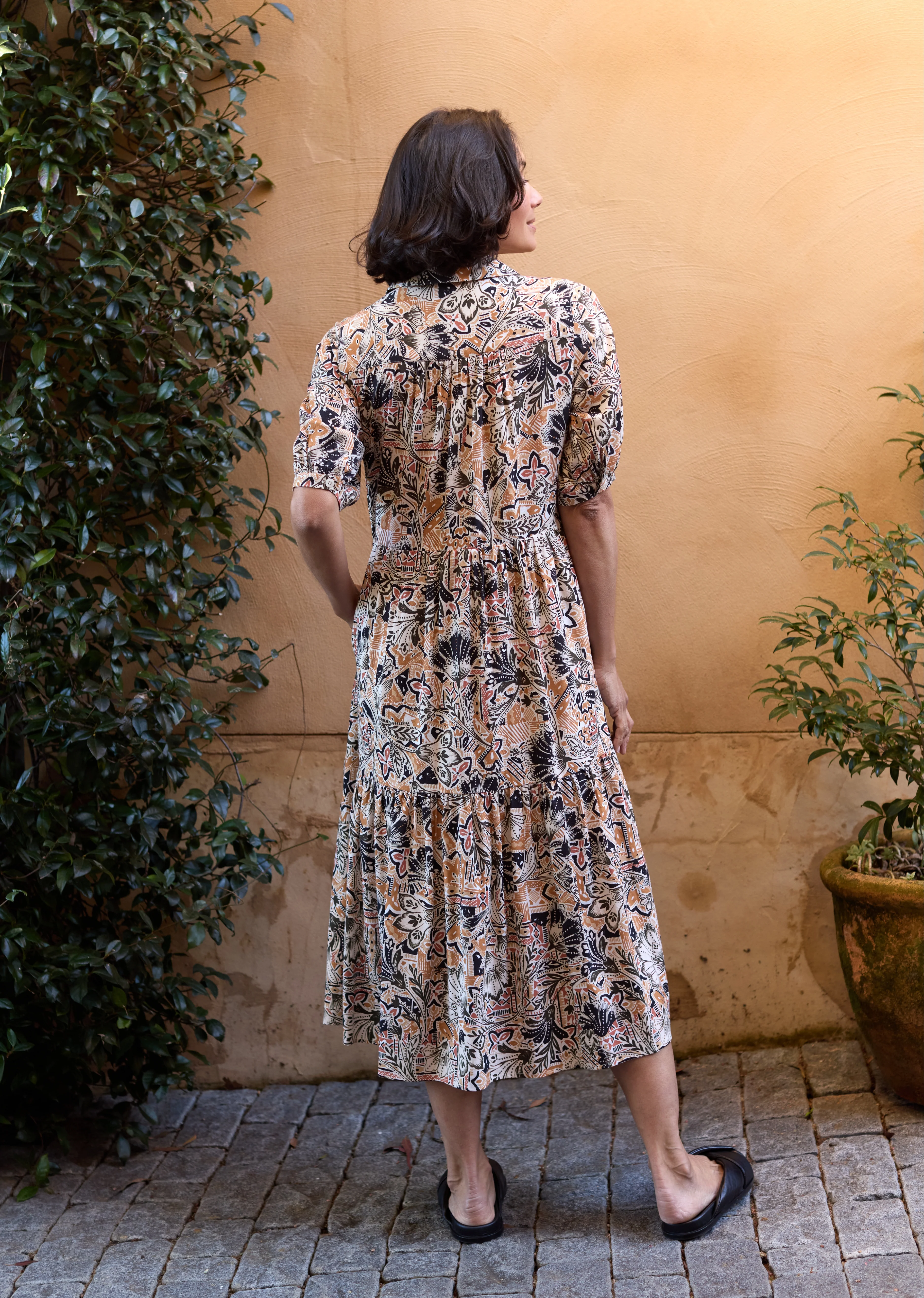 MARNIE PRINT DRESS - ZAHARA PRINT - Image 3