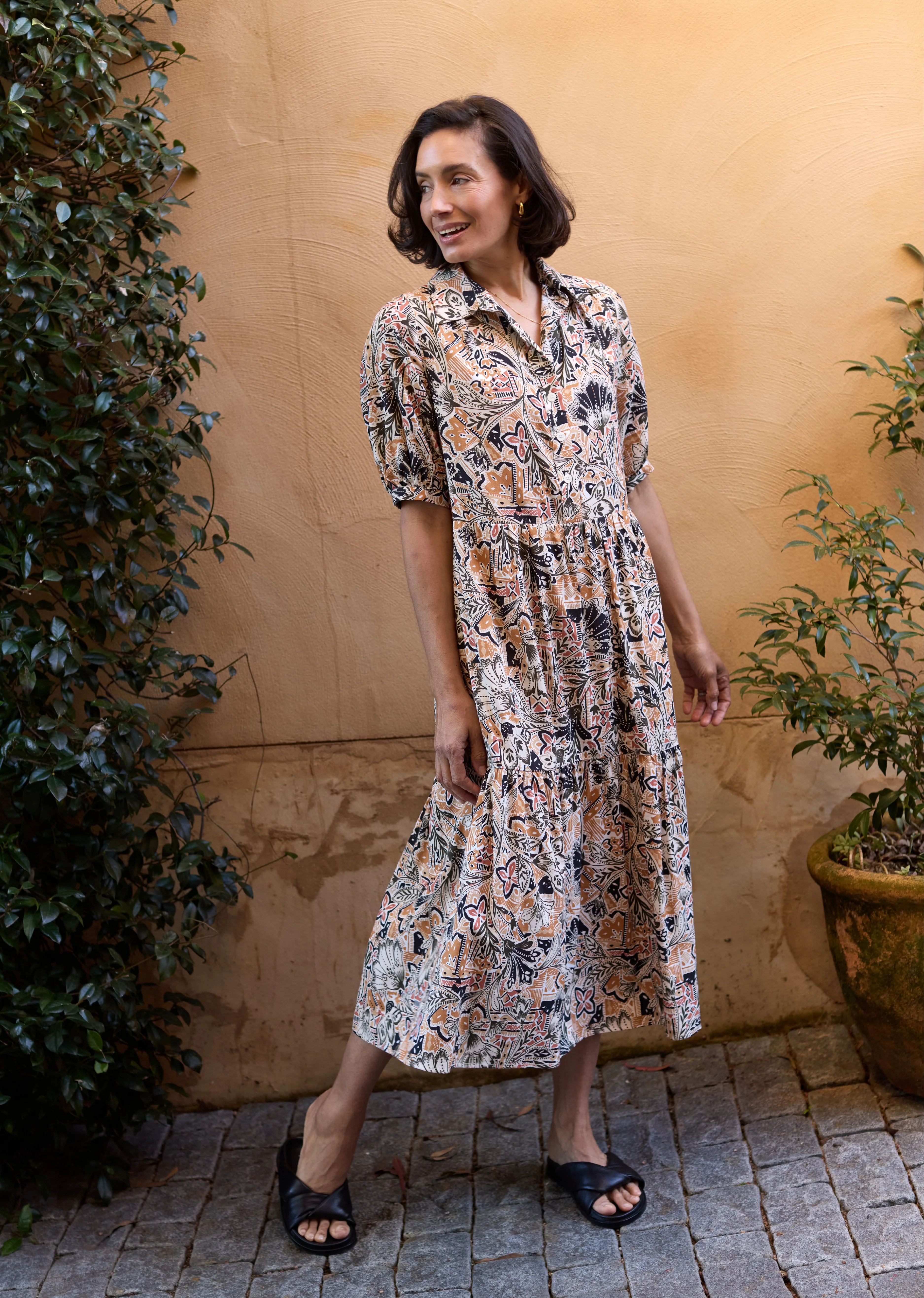 MARNIE PRINT DRESS - ZAHARA PRINT - Image 7