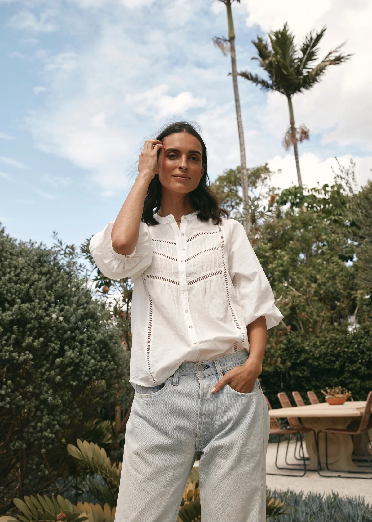 PALOMA SHIRT - WHITE - Image 13