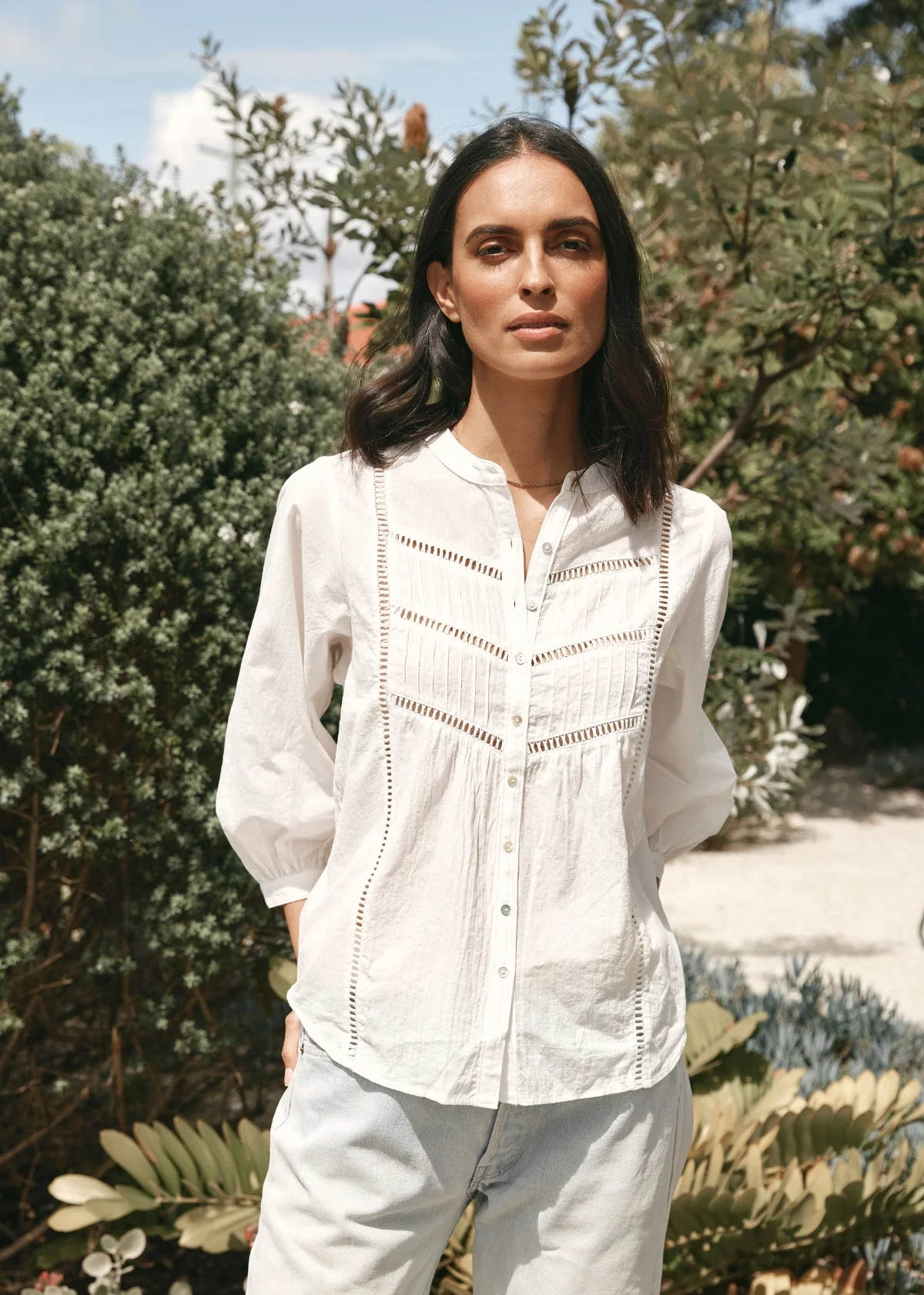 PALOMA SHIRT - WHITE - Image 14