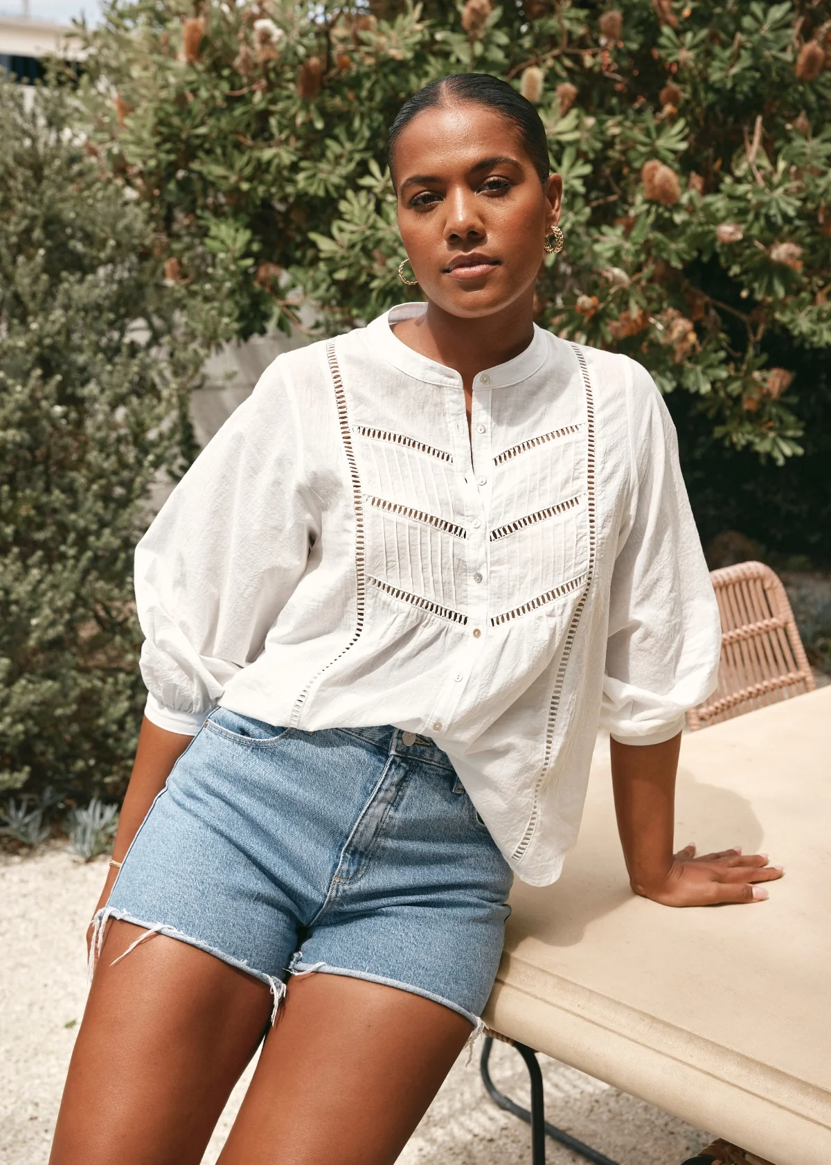 PALOMA SHIRT - WHITE - Image 17