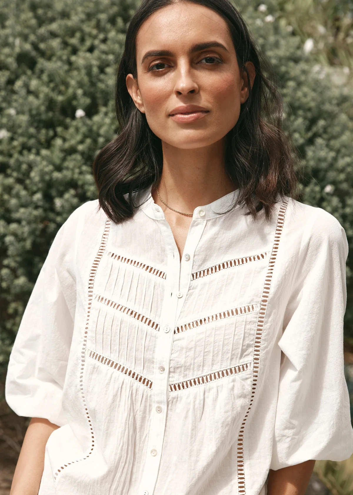 PALOMA SHIRT - WHITE - Image 7