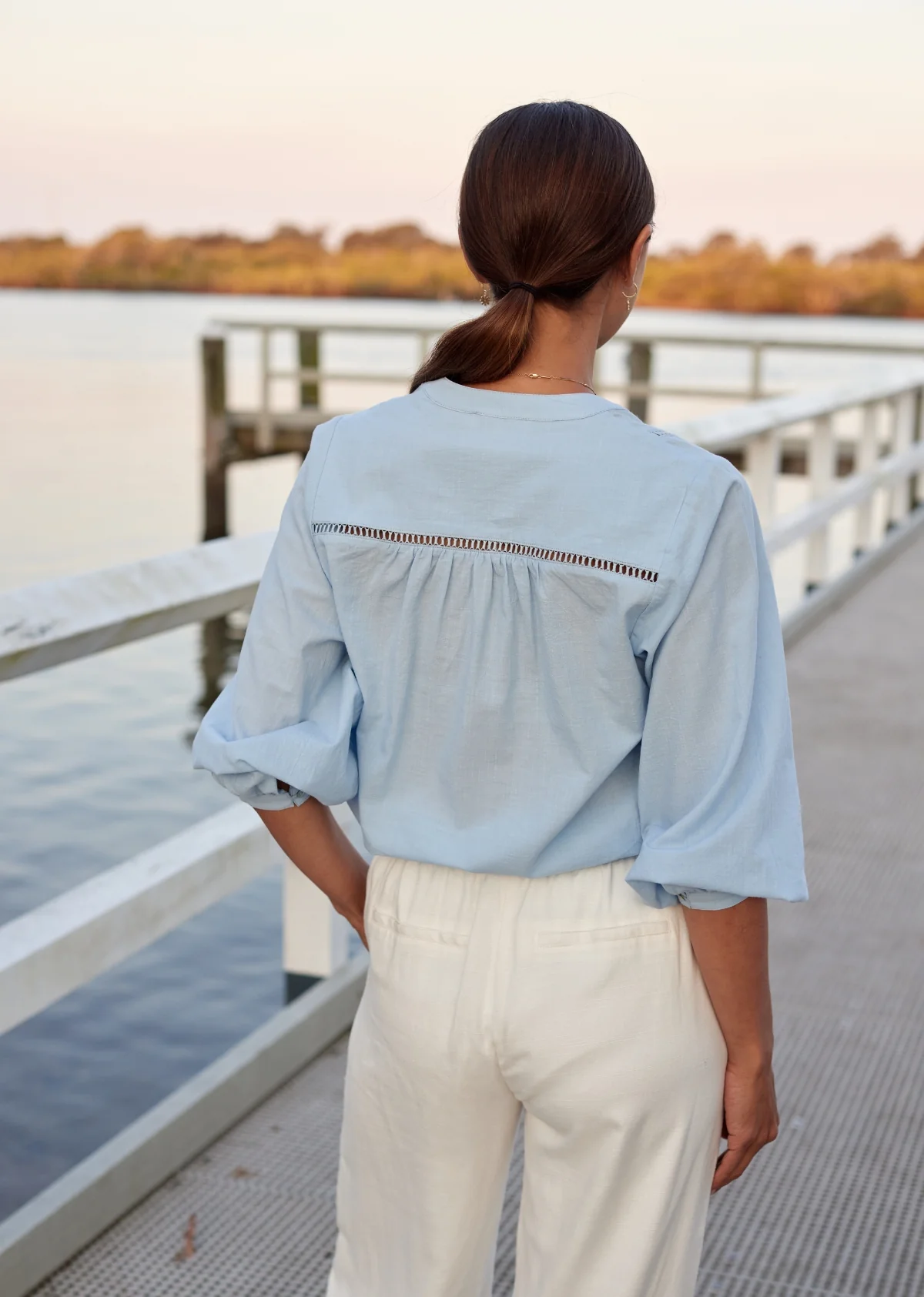 PALOMA SHIRT - SKY BLUE - Image 3