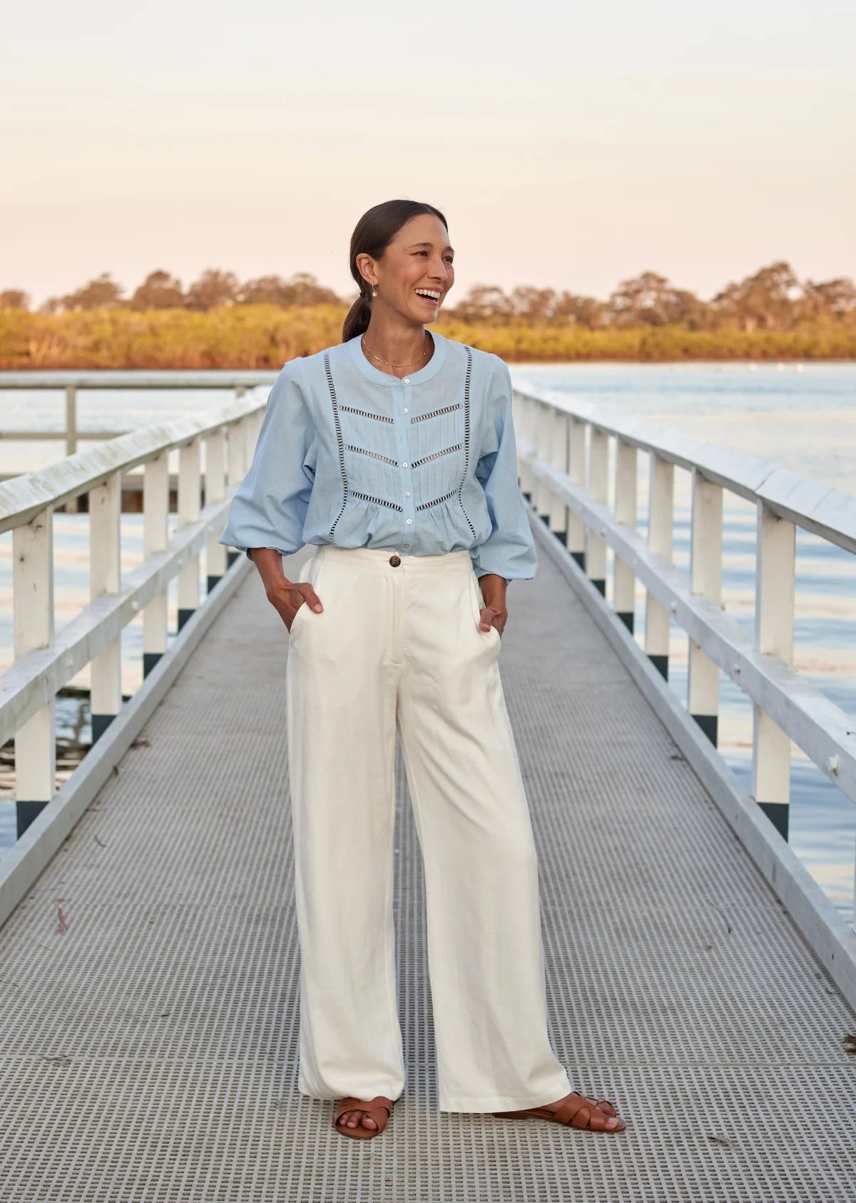 PALOMA SHIRT - SKY BLUE - Image 4