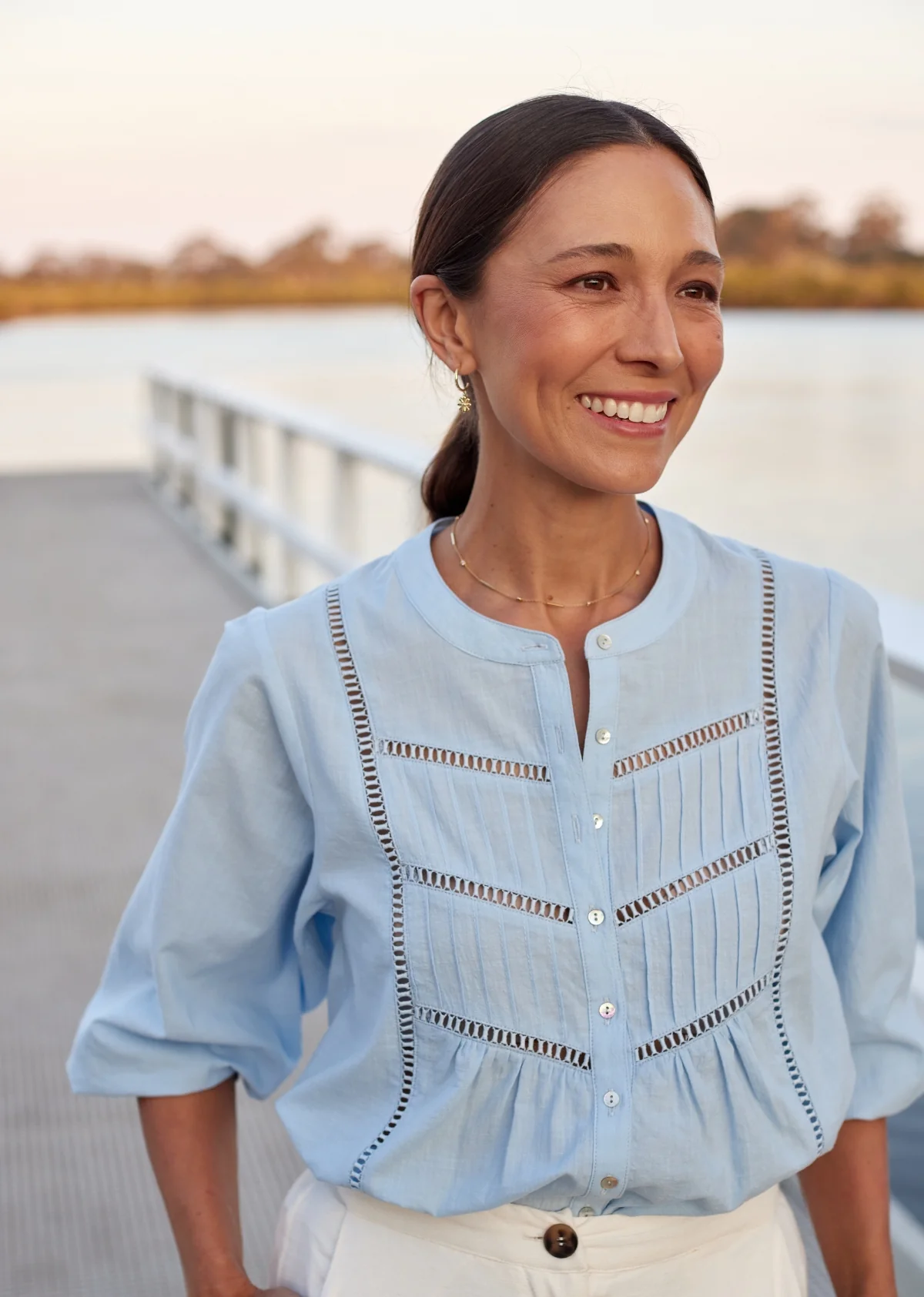 PALOMA SHIRT - SKY BLUE - Image 5