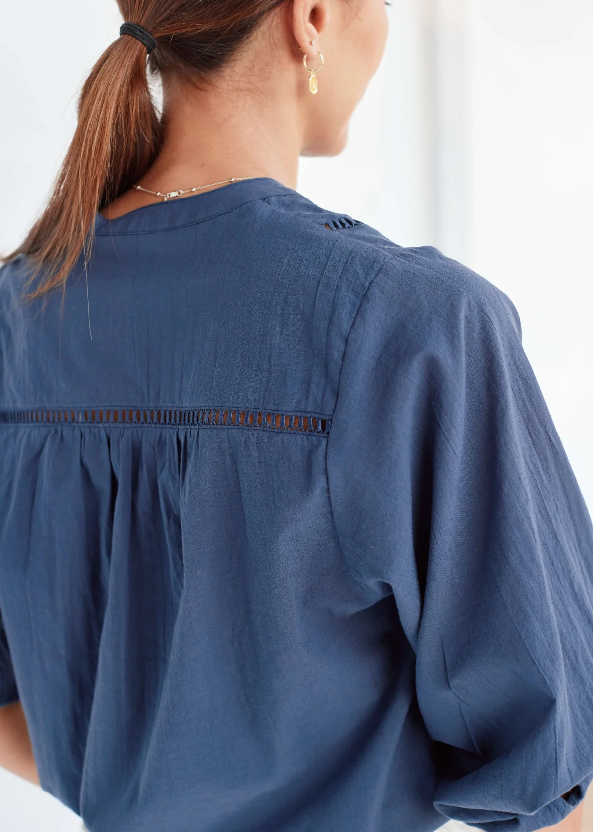 PALOMA SHIRT - FRENCH NAVY - Image 4