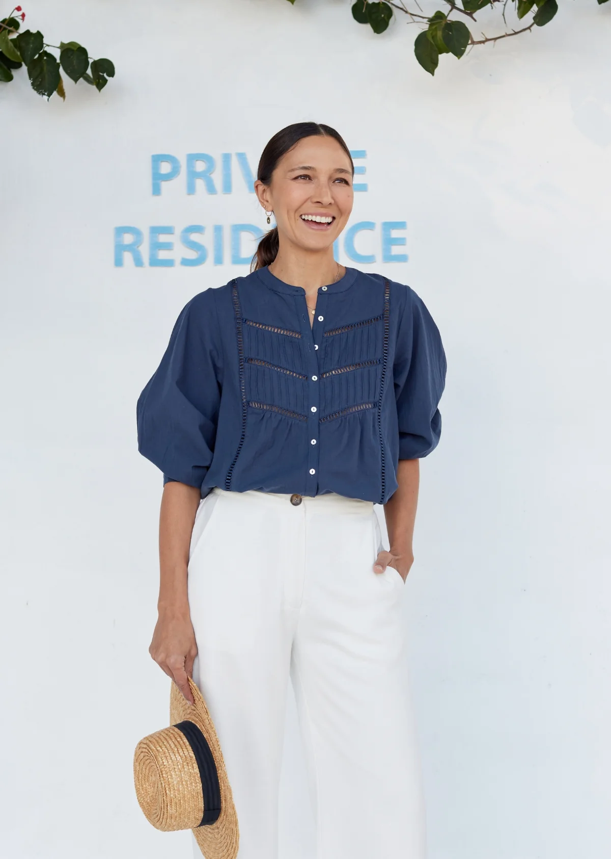 PALOMA SHIRT - FRENCH NAVY - Image 6