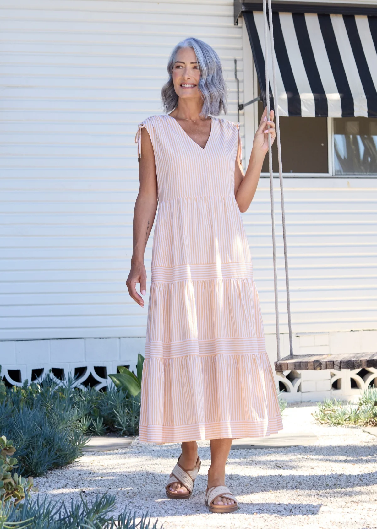 PHILOMENA DRESS - LEMON - Image 5