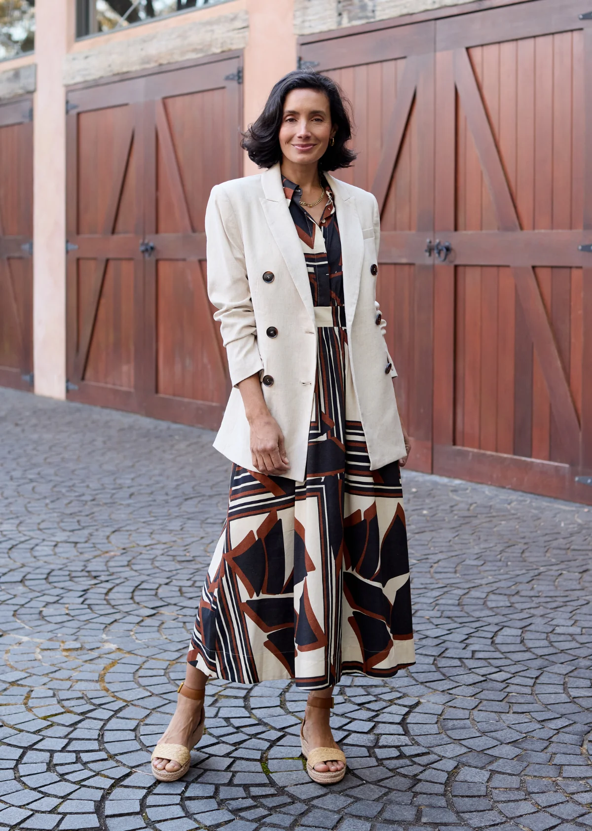 REMY BLAZER - STONE - Image 2