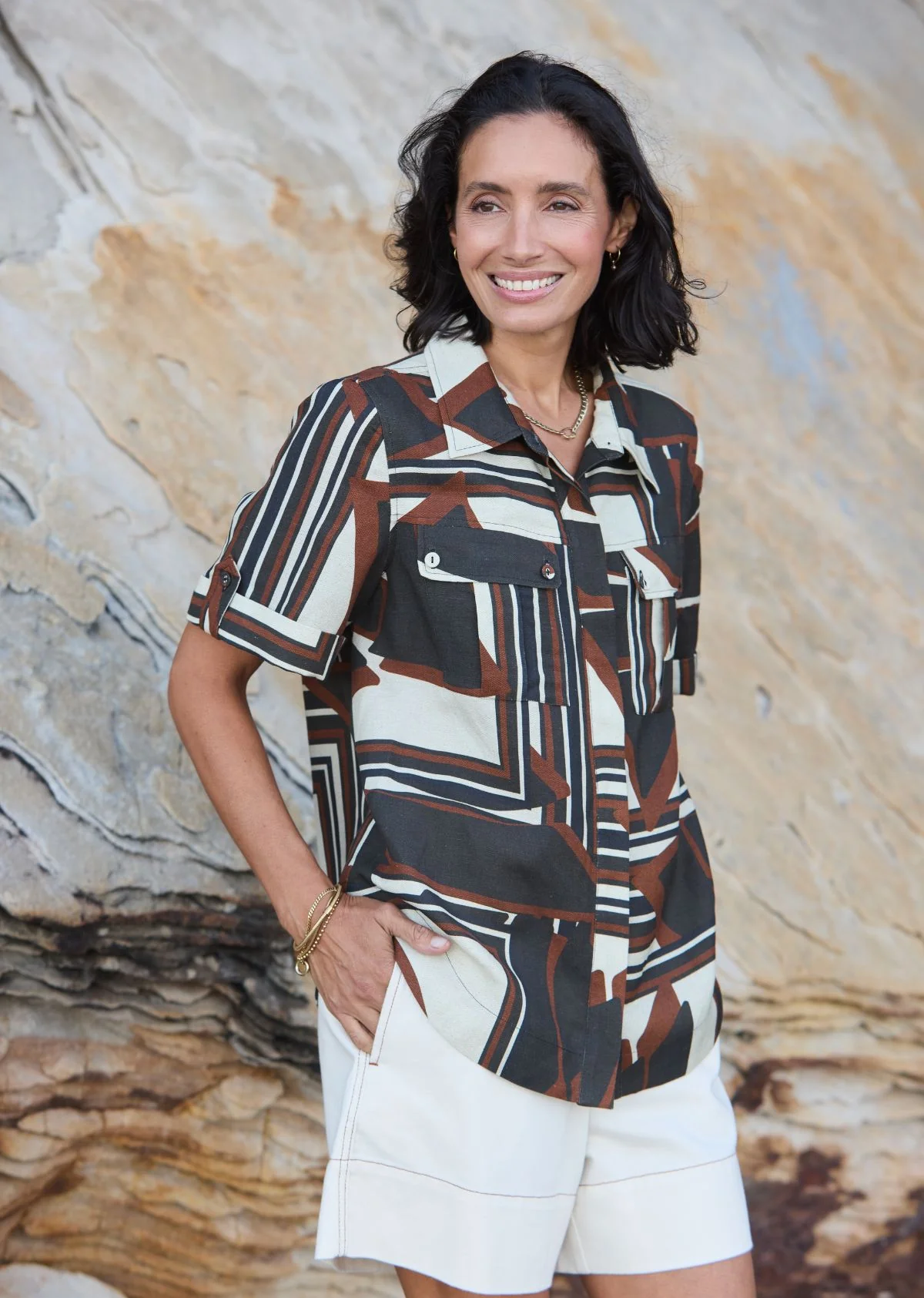 SABINE SHIRT - INES PRINT - Image 7