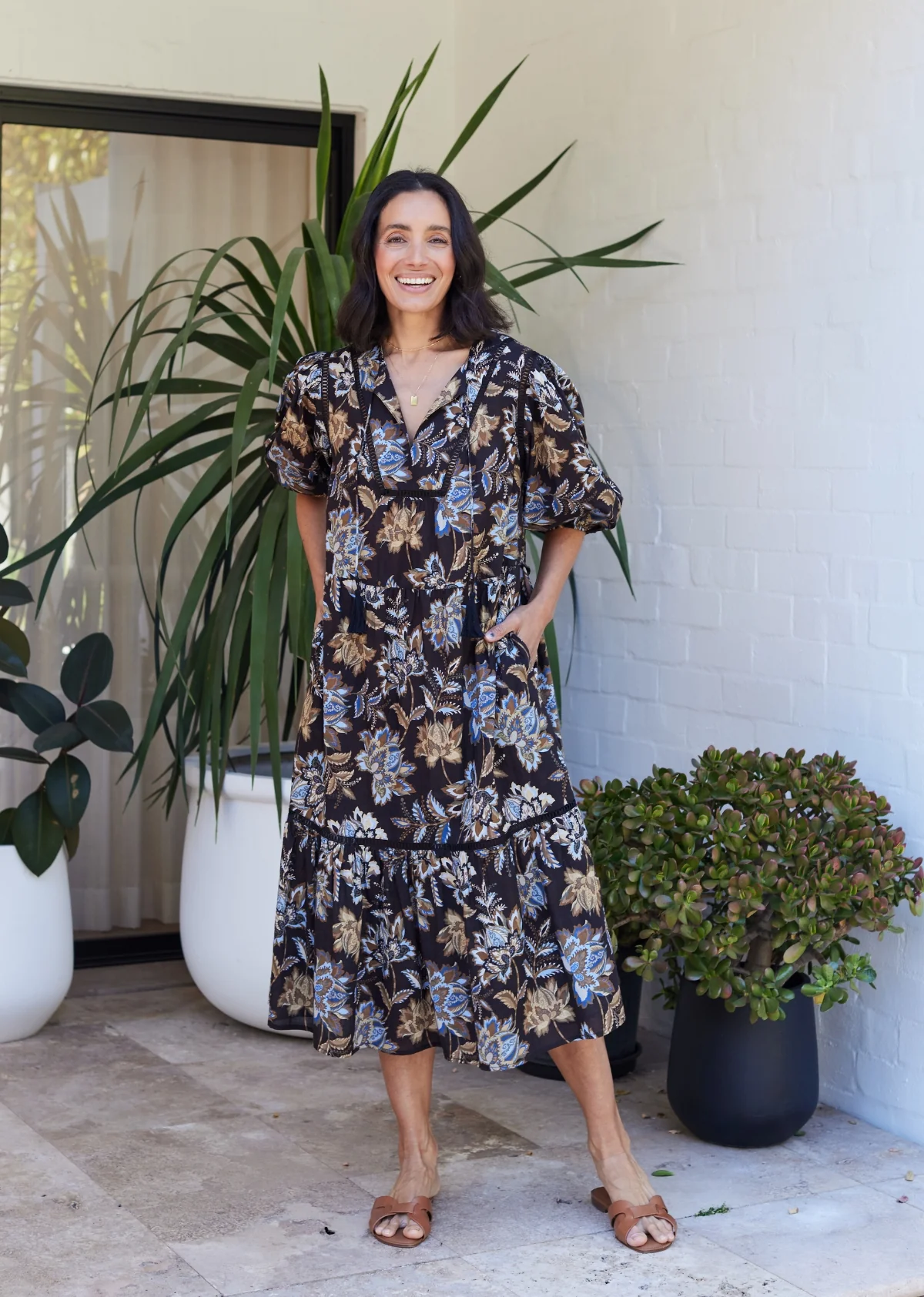 SASKIA DRESS - ZINGARA PRINT - Image 5
