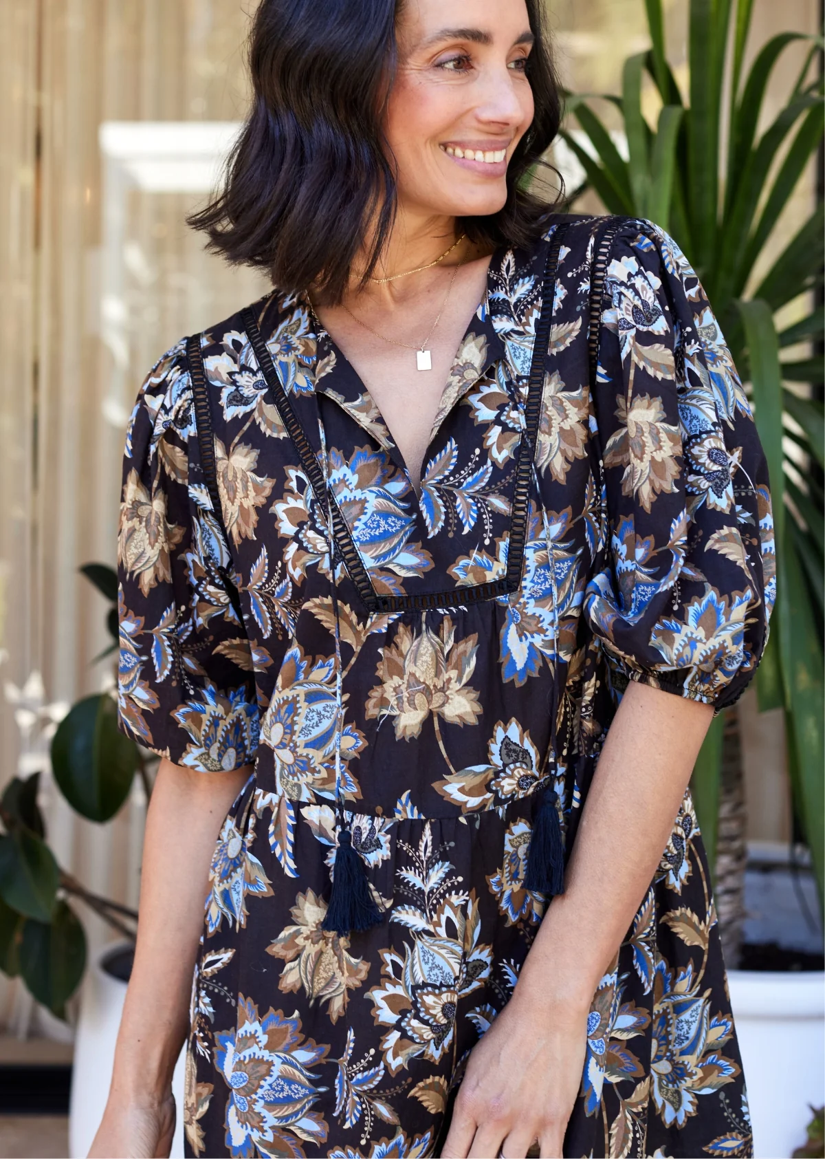 SASKIA DRESS - ZINGARA PRINT - Image 9