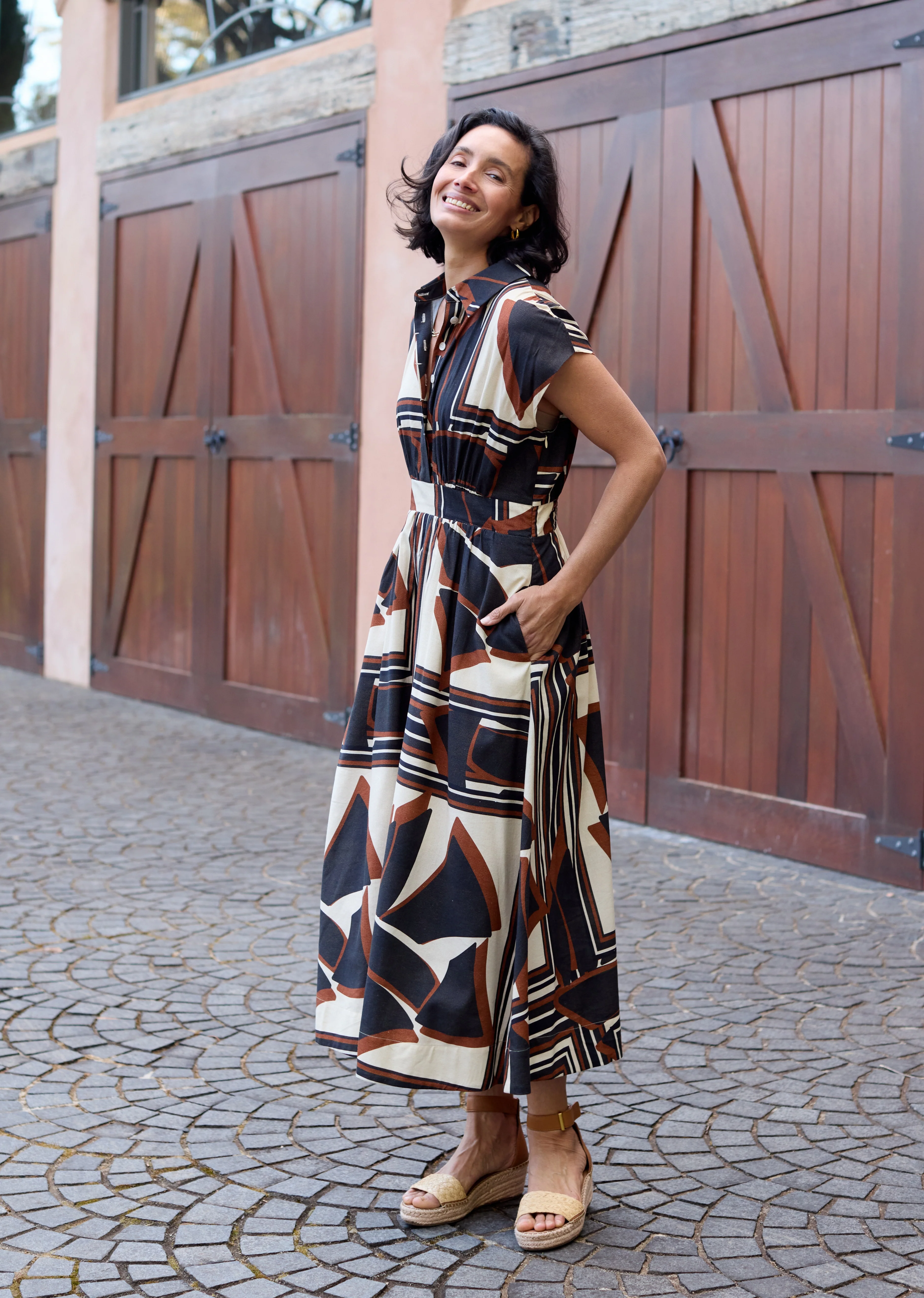 SORRENTO DRESS - INES PRINT - Image 10