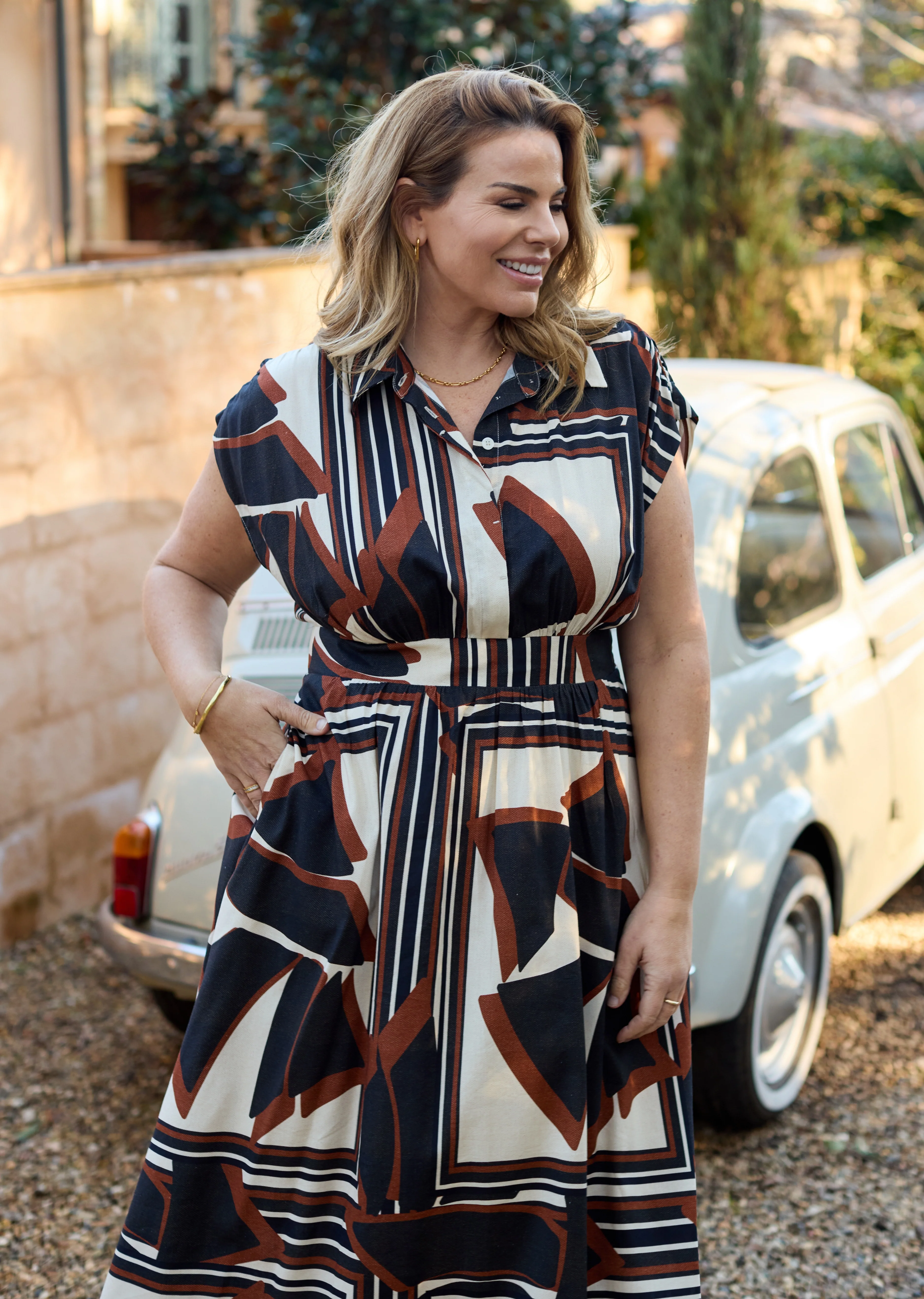 SORRENTO DRESS - INES PRINT - Image 11
