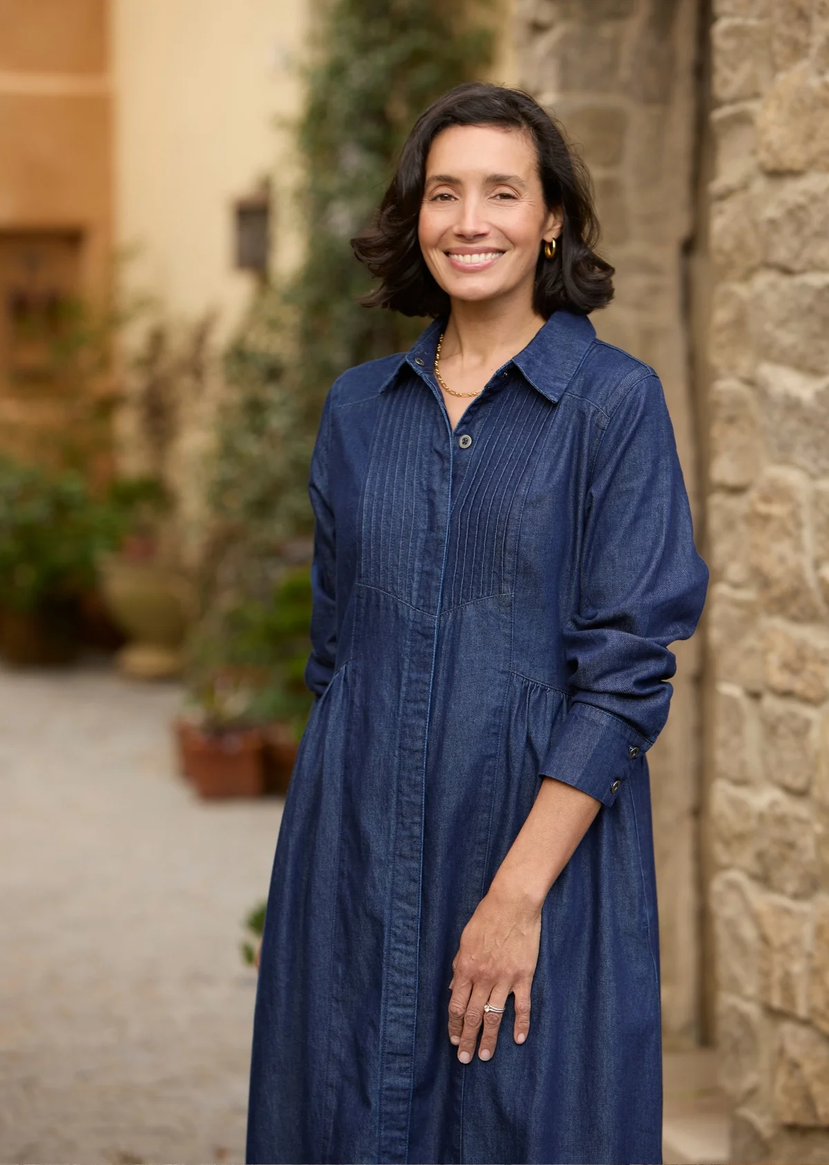 SUSIE DENIM SHIRTDRESS - Image 3