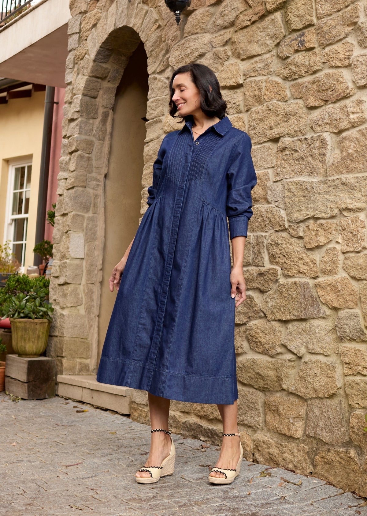 SUSIE DENIM SHIRTDRESS - Image 6