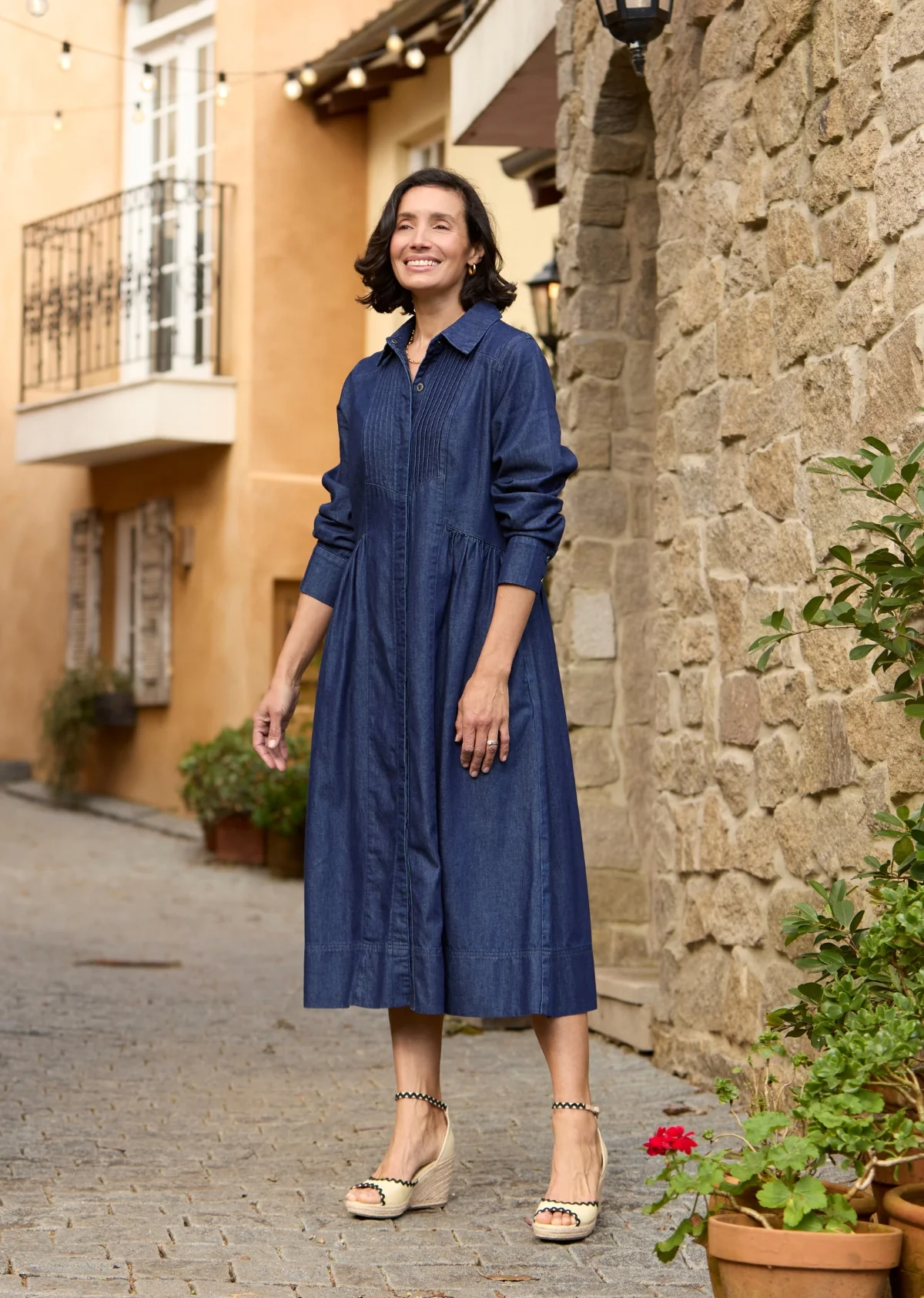SUSIE DENIM SHIRTDRESS - Image 9