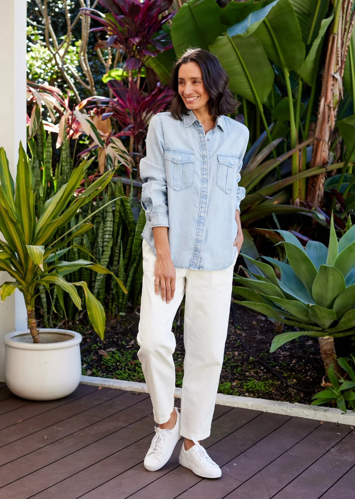 TILLY CHAMBRAY SHIRT - Image 6