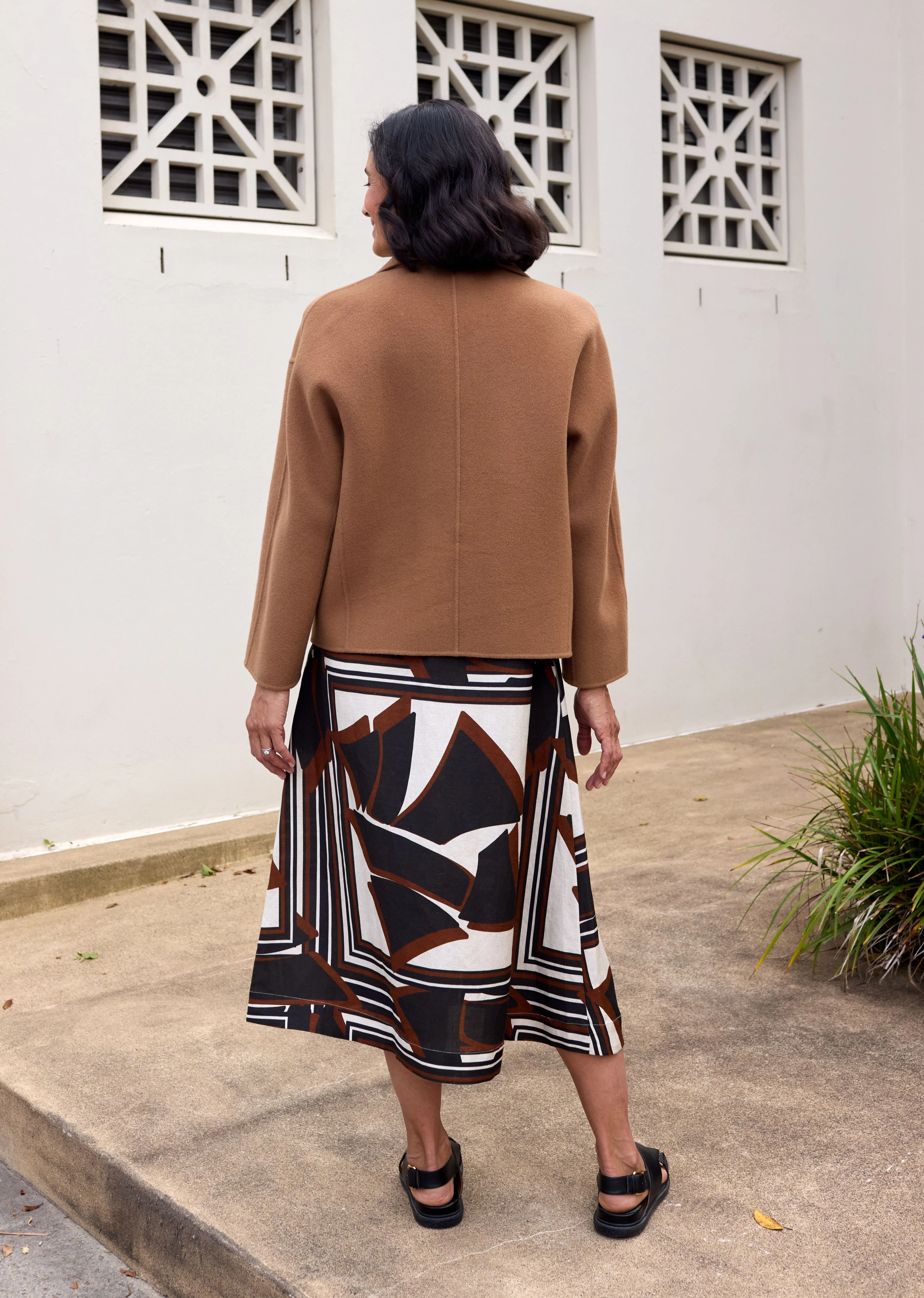 WINSLOW CROP JACKET - CAMEL - Image 8